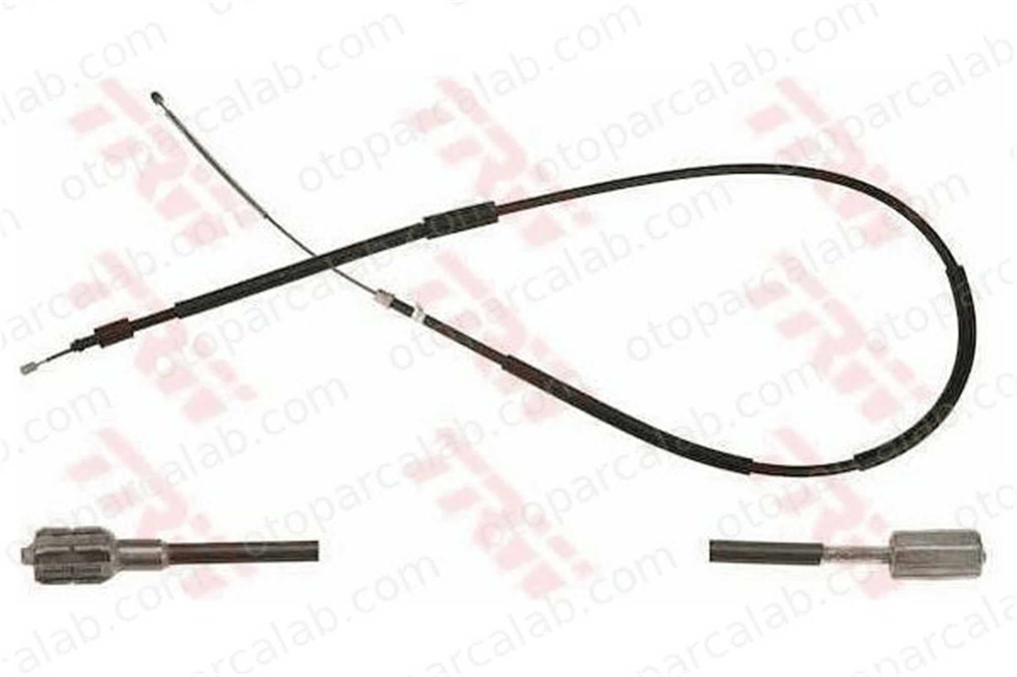 WALBURG W274 El Fren Teli Arka Sağ veya Sol VW GOLF III VENTO 1H0609721 1HM609721