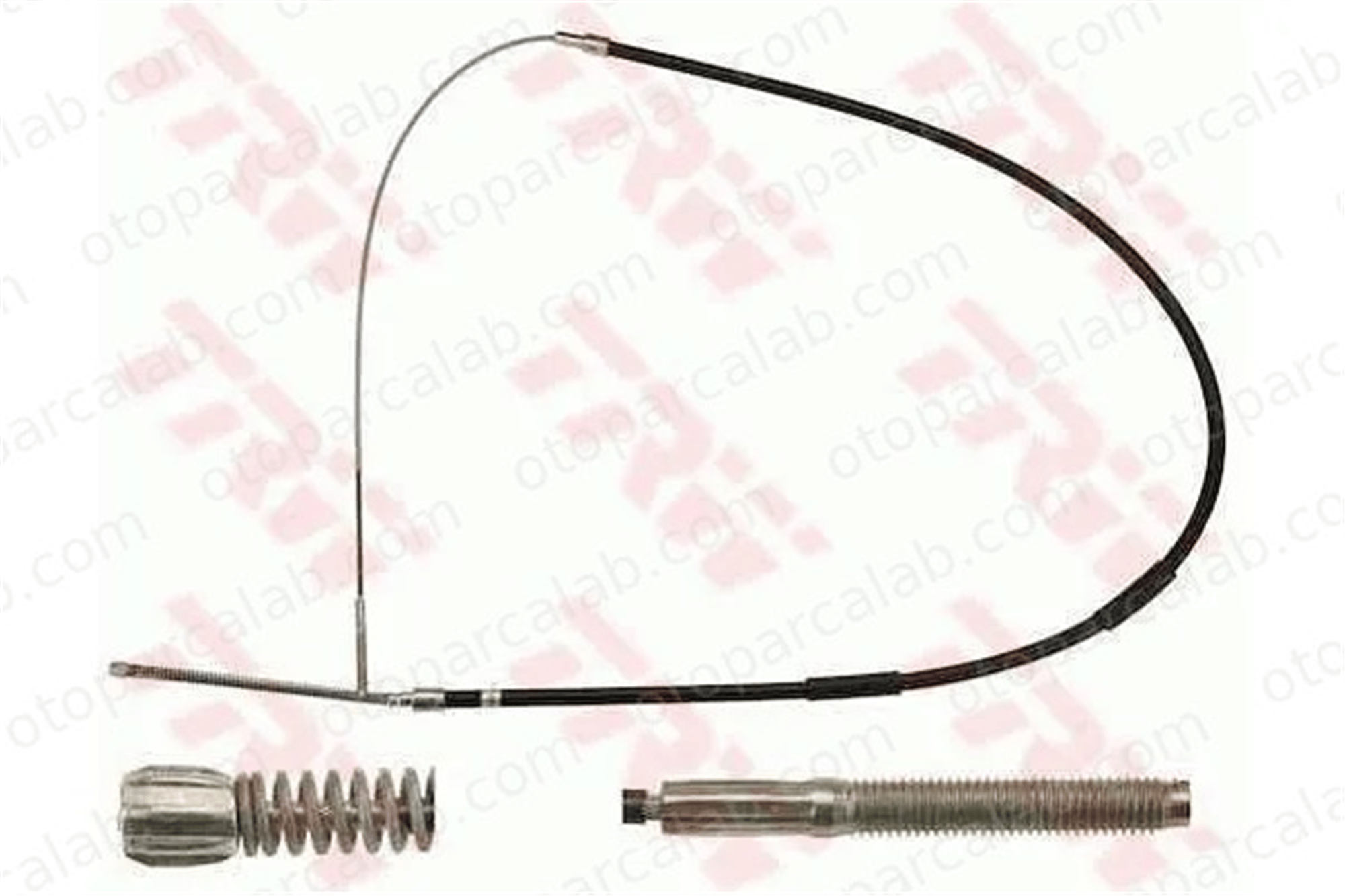 WALBURG W490 El Fren Teli Arka Sağ veya Sol VW SCIROCCO GOLF I 171609721B 171609721A