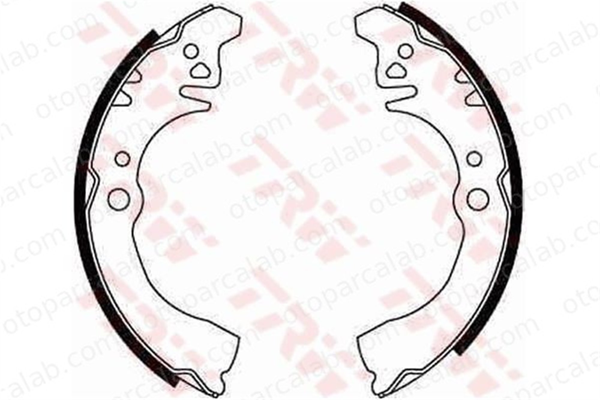 WALBURG WBS1046 Fren Pabuçlu Balata Arka DAIHATSU CHARADE III CHARADE IV 1403060180 449587704