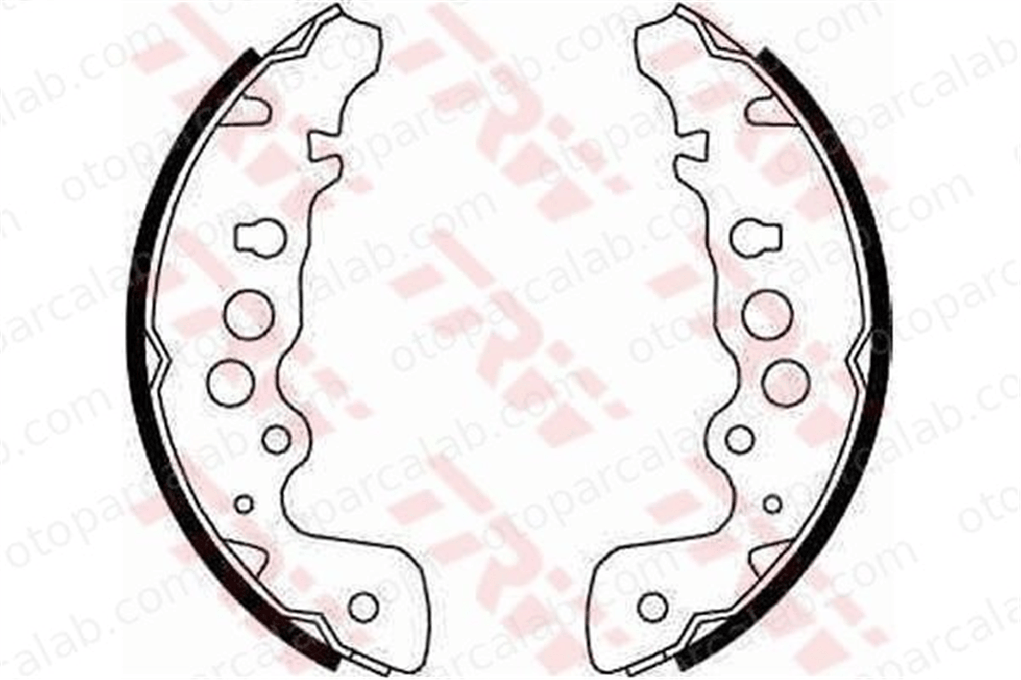 WALBURG WBS1111 Fren Pabuçlu Balata Arka SUZUKI GRAND VITARA I GRAND VITARA II 53200 65D00