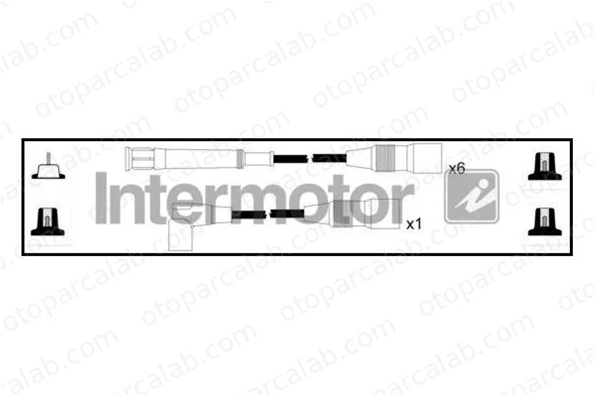 WENDERPARTS BA12121720530 Buji Kablosu BMW 5 3 12121720530 12121710664