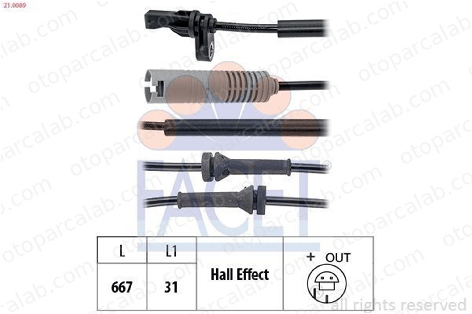 WENDERPARTS BA34526760424 Abs Sensörü Ön Sağ veya Sol BMW 3 Cabrio 1 34526870075 34526760424