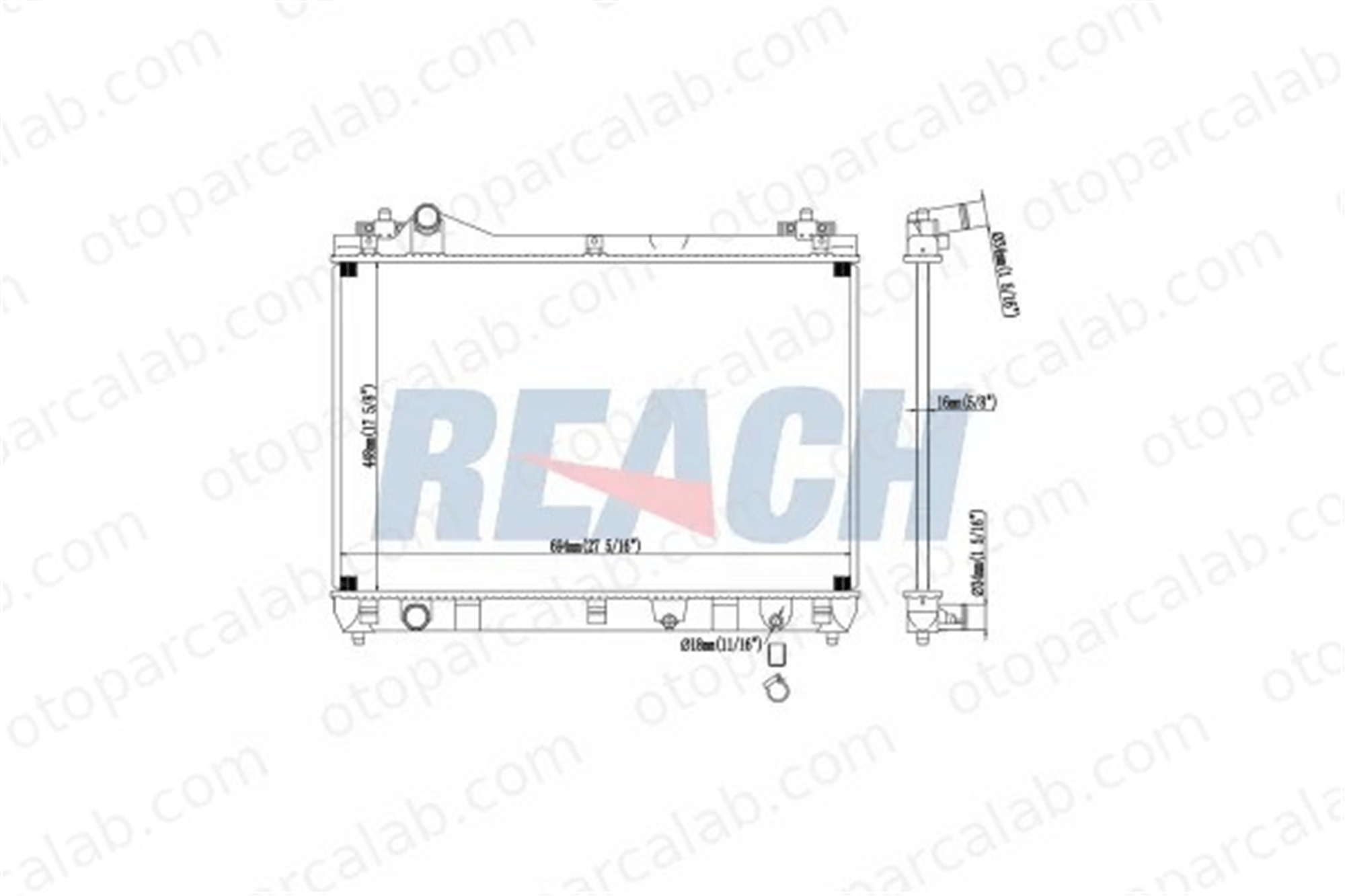 WENDERPARTS MA1265005103 Su Radyatörü SUZUKI GRAND VITARA II 1770067J00