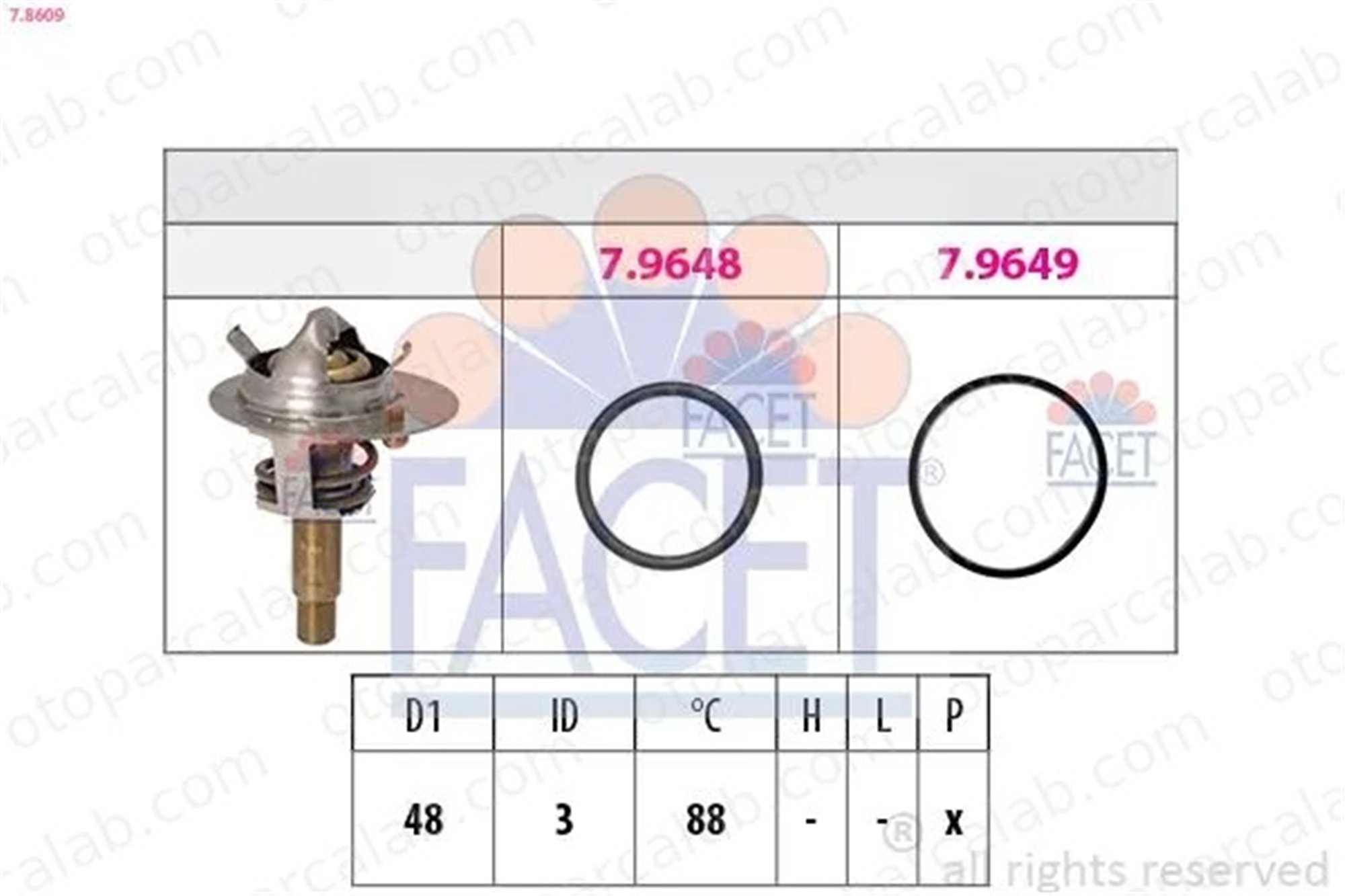 WENDERPARTS MA2712000015 Termostat 91 °C MERCEDES-BENZ C-SERISI C-SERISI T-Model A2712030575 A2712000015