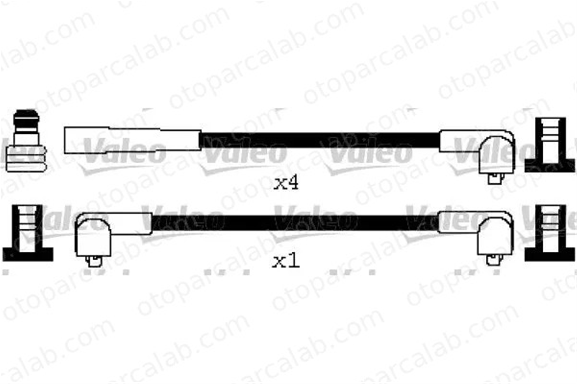 WORG LD-2011P Buji Kablosu LADA SAMARA SAMARA Sedan 21083707080 2108370708010