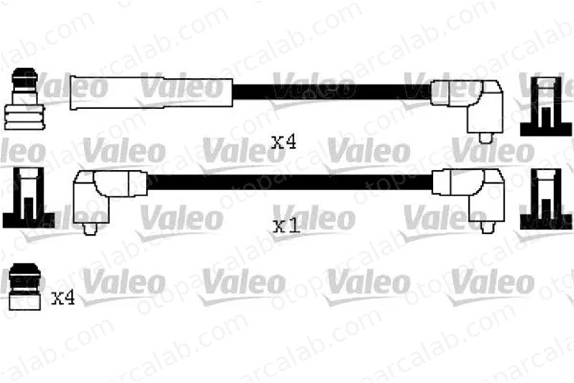 WORG SK-405 Buji Kablosu SKODA FELICIA I FELICIA I Station wagon 7901591 007901591