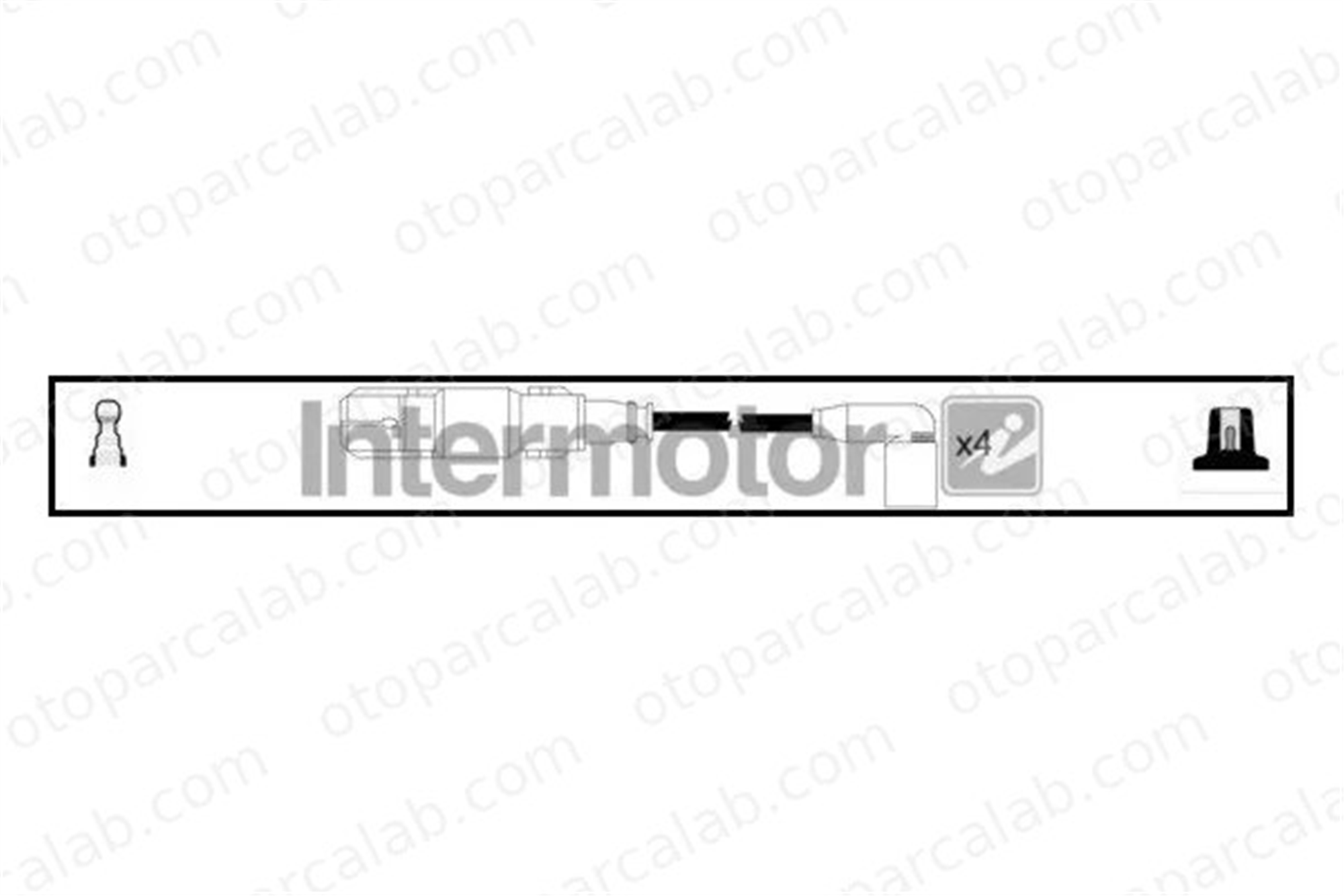 WORG VW-G1304 Buji Kablosu VW BORA I BORA Variant 6B905409F 6A905409A
