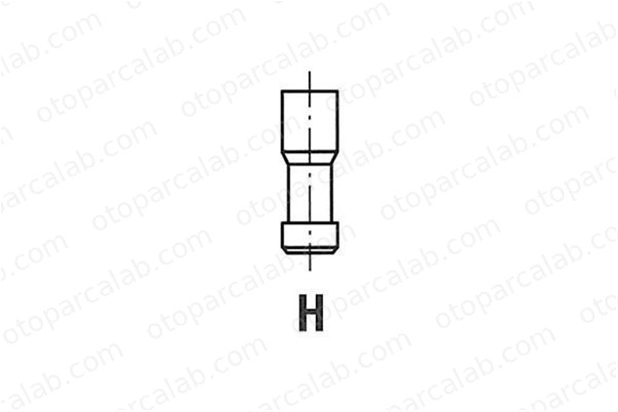 YEKSAN 3640-3641 Supap MITSUBISHI LANCER I LANCER I Station Wagon MD000480 MD000481