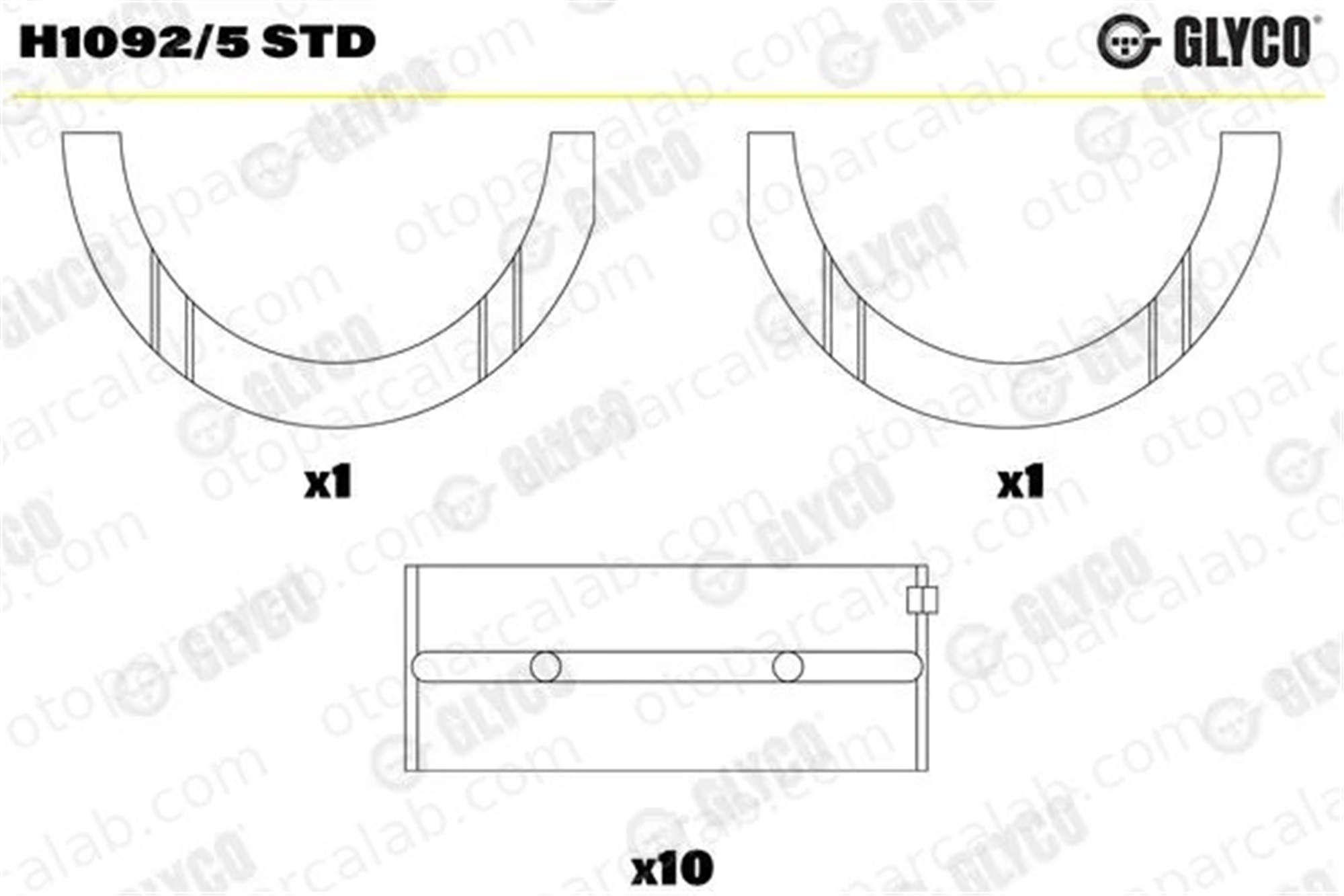YENMAK 21-M0069-020 Ana Yatak (0.20) ALFA ROMEO MITO FIAT PUNTO 71731844 46459600