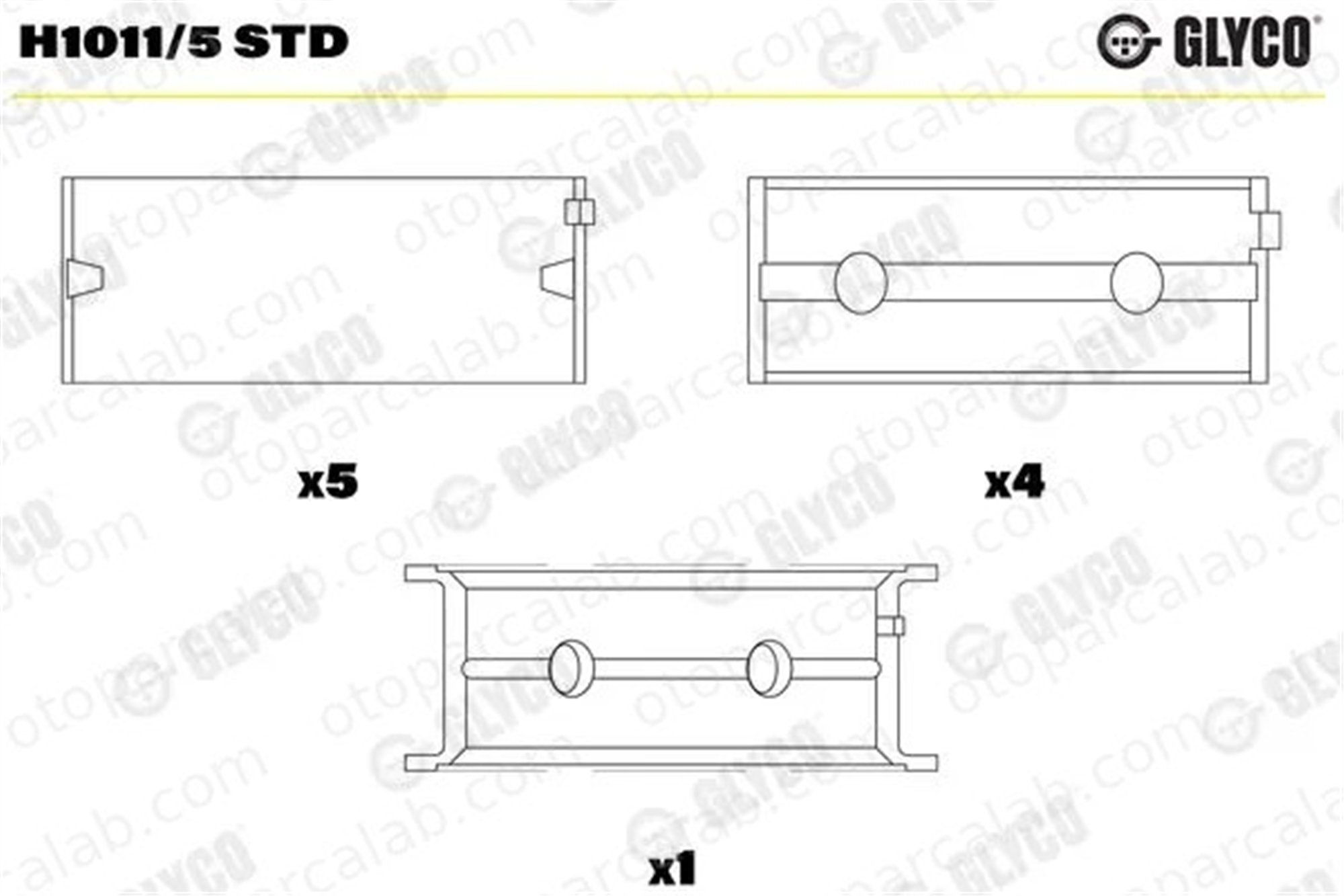 YENMAK 21-M0197-STD Ana Yatak (STD) FIAT PANDA PUNTO 71732982 46797870