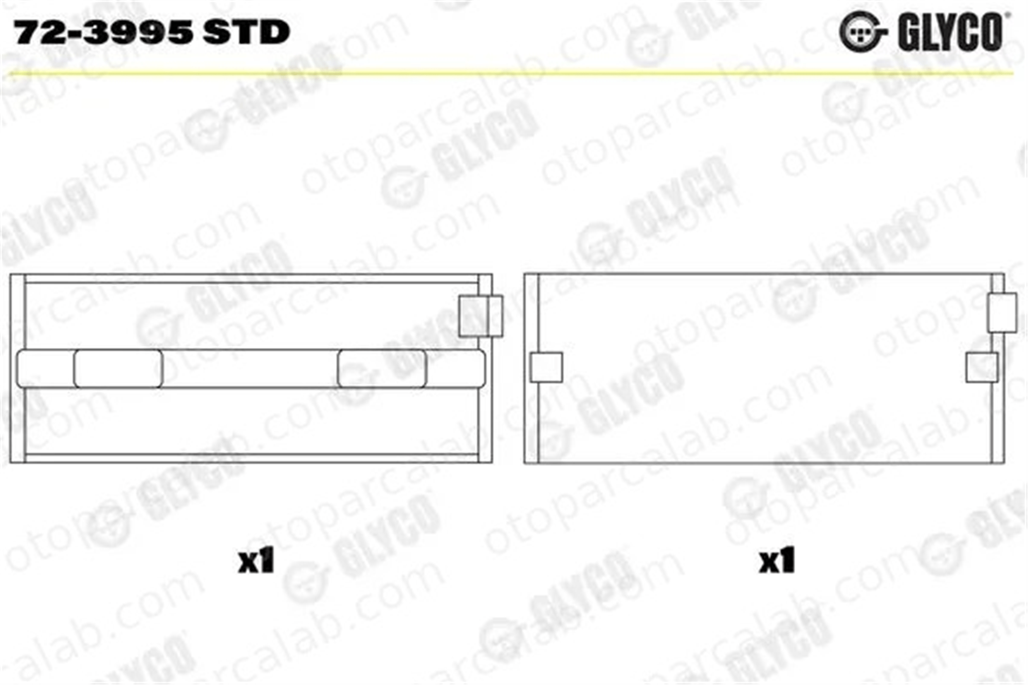 YENMAK 21-M0790-000 Ana Yatak (STD) OPEL INSIGNIA A INSIGNIA A Sports Tourer 71718247 71718246