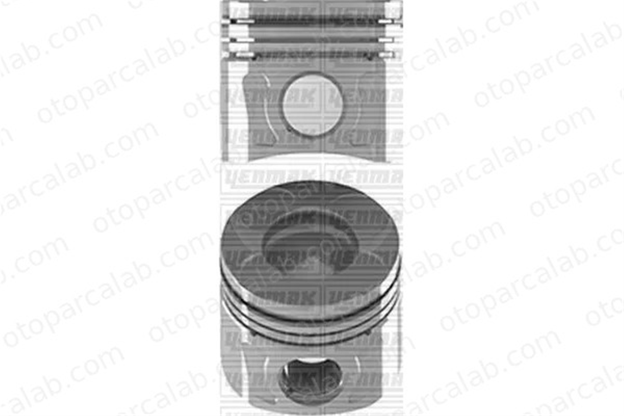 YENMAK 31-04198-100 Piston (69.60MM-100) ALFA ROMEO MITO FIAT PANDA