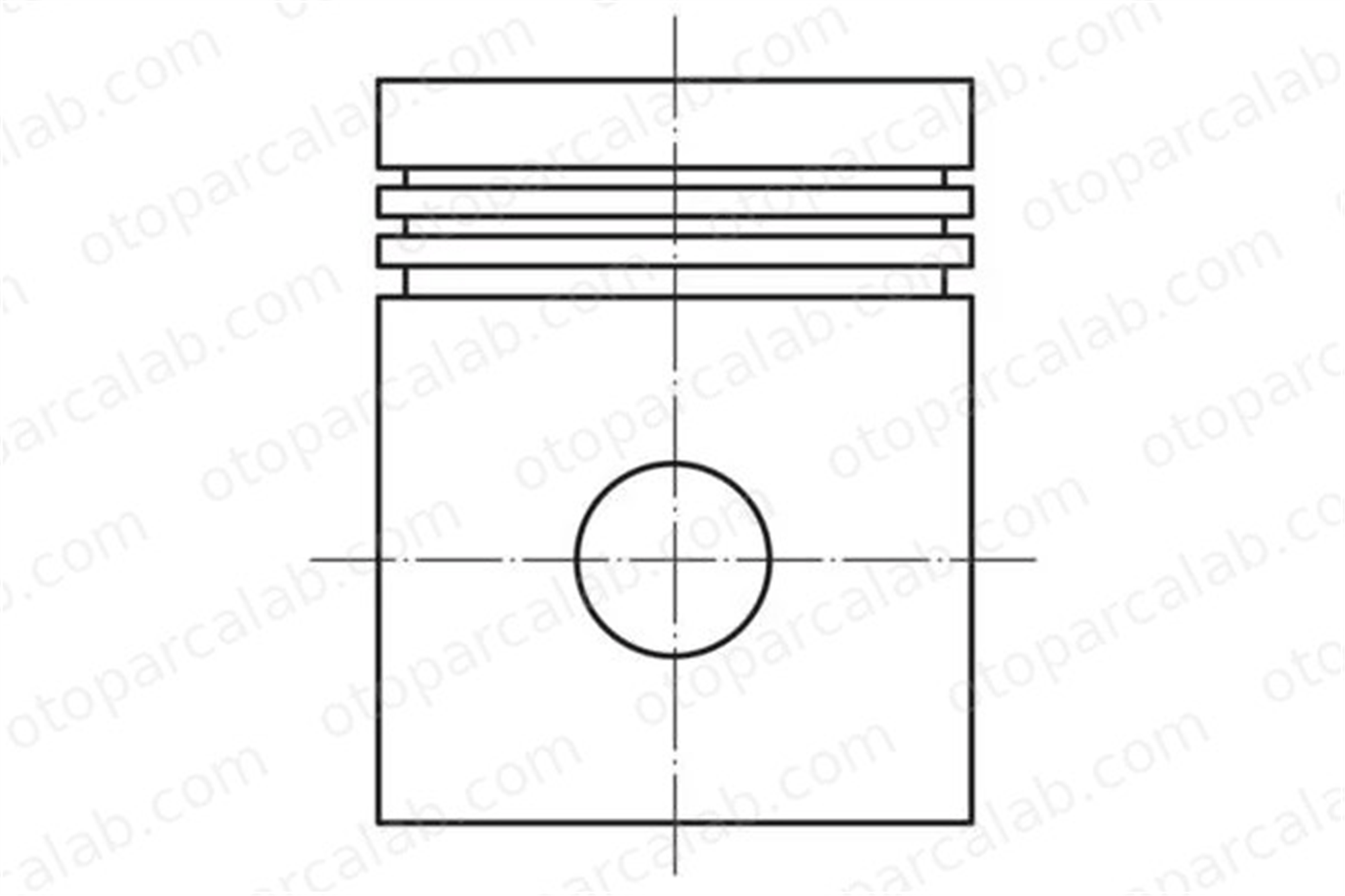 YENMAK 4032-100 Piston FORD ESCORT V ESCORT VI Cabrio 8770821 8783690002