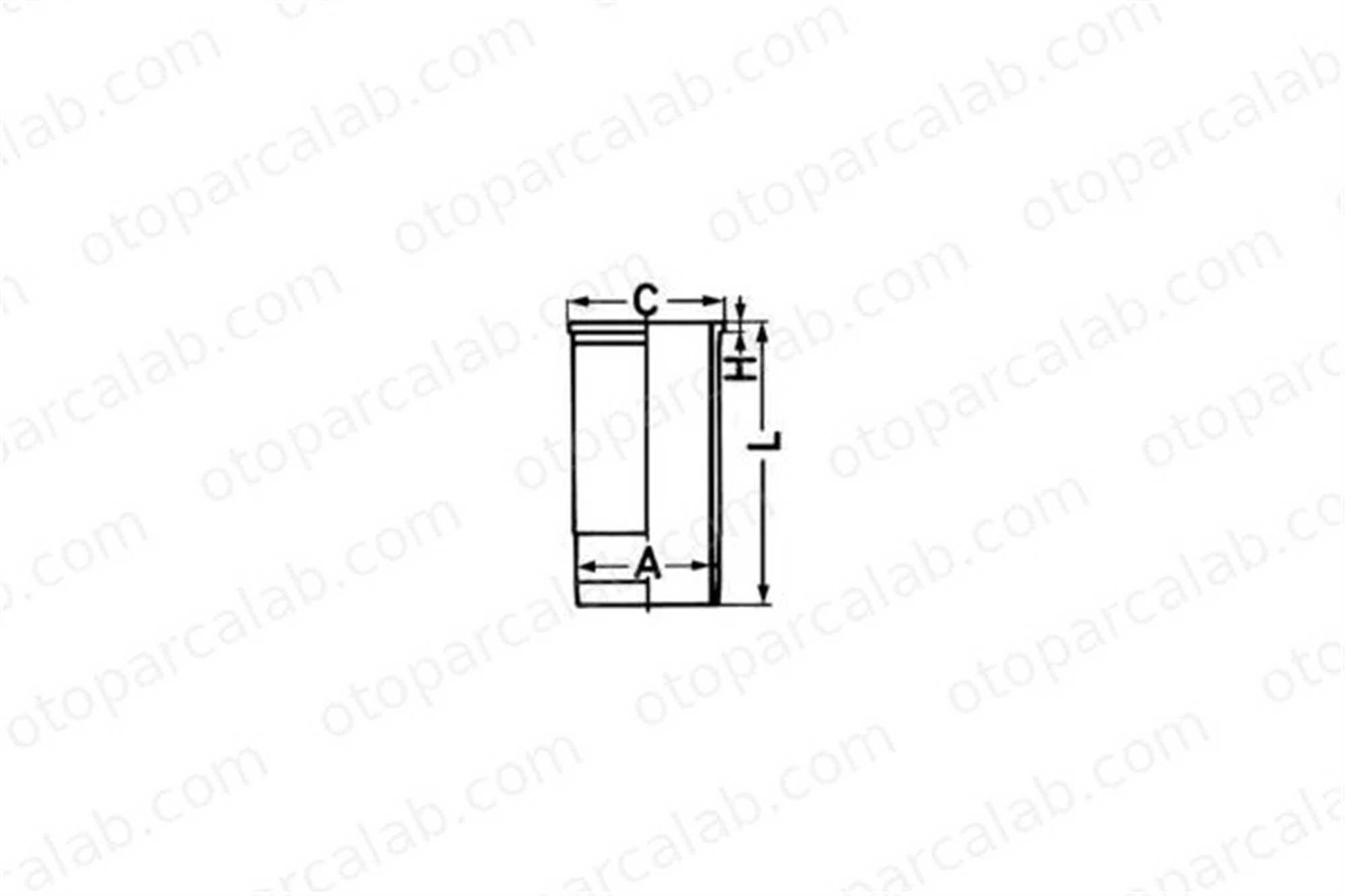 YENMAK 51-05739-000 Gömlek (128.00MM-STD) MAN F2000 F90 51012010419 51012010420