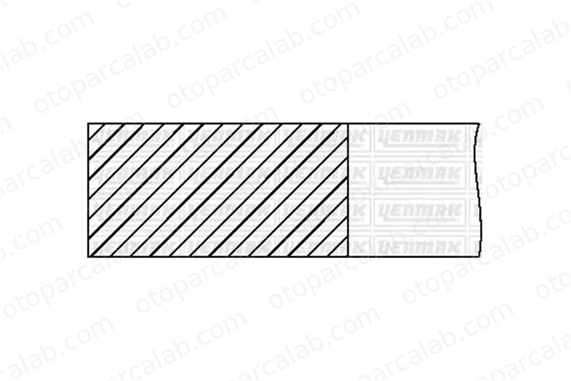 YENMAK 91-09632-025 Segman (92.90MM-0.25) MERCEDES-BENZ C-SERISI C-SERISI T-Model