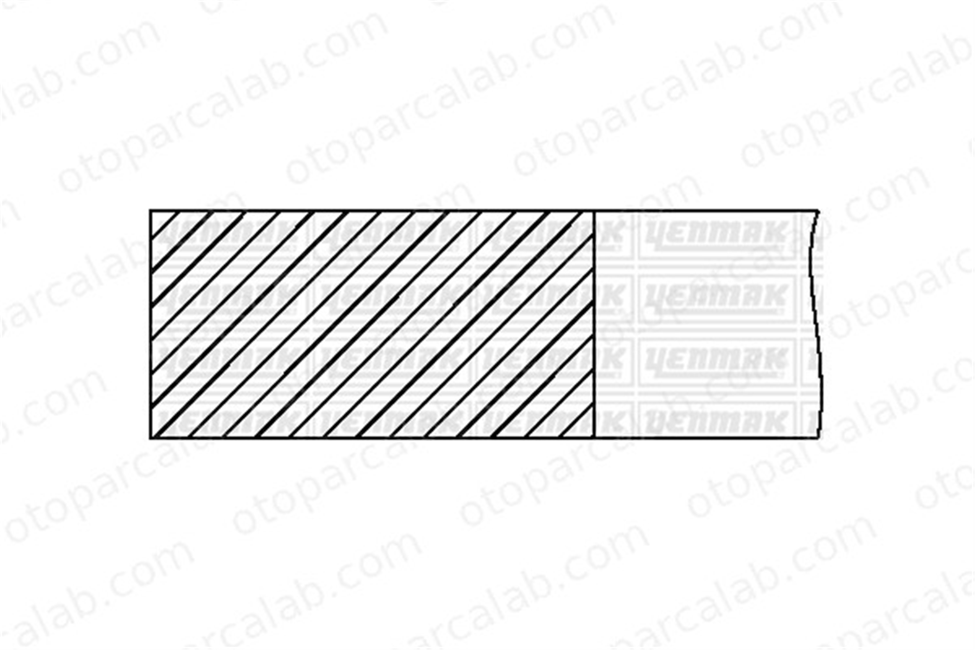 YENMAK 96-09329-000 Segman (82.52MM-STD) AUDI A5 Sportback TT 6H198151B 06H198151B