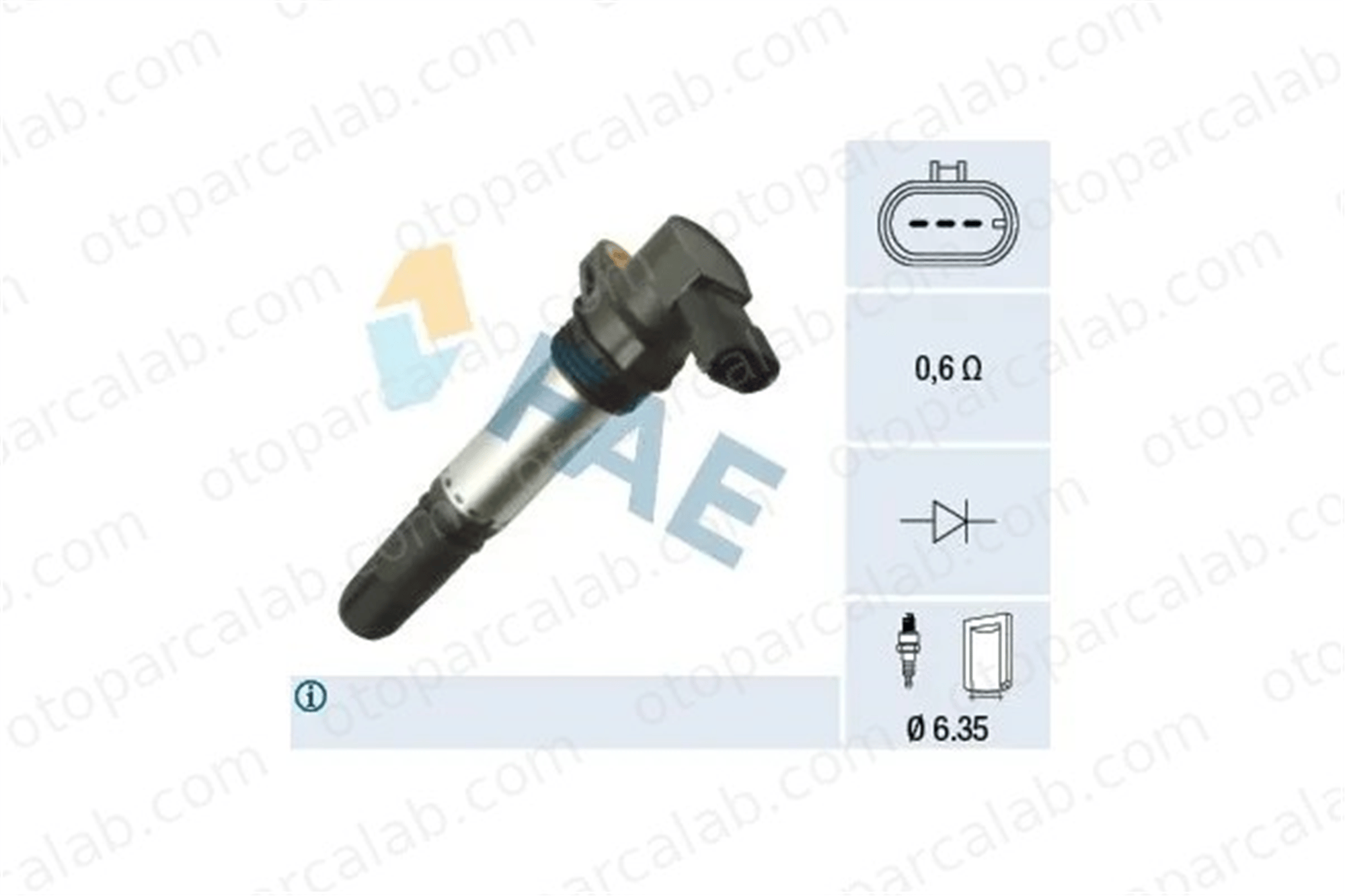 ZEGEN ZIC1114 Ateşleme Bobini MG MG ZT MG ZT- T NEC000070 NEC000070L