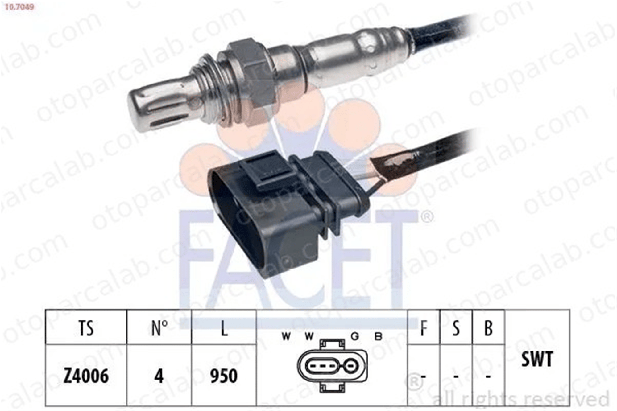 ZEGEN ZLS1009 Oksijen (Lambda) Sensörü VW GOLF III PASSAT B3/B4 Variant 21906265R 23906265C