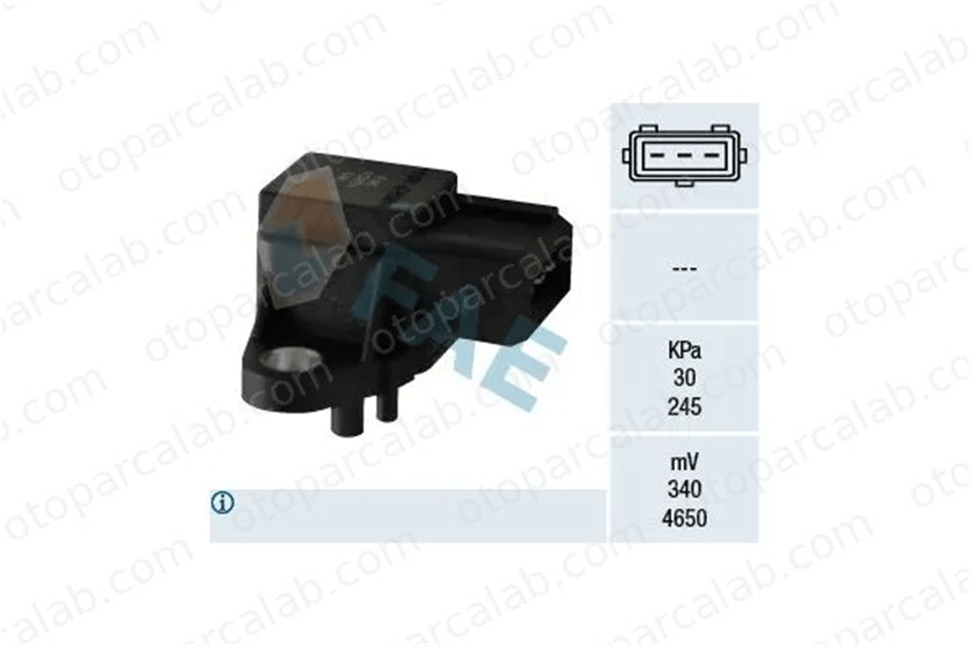 ZEGEN ZMPS1001 MAP Sensörü BMW 5 5 Touring 46130385A 1275170