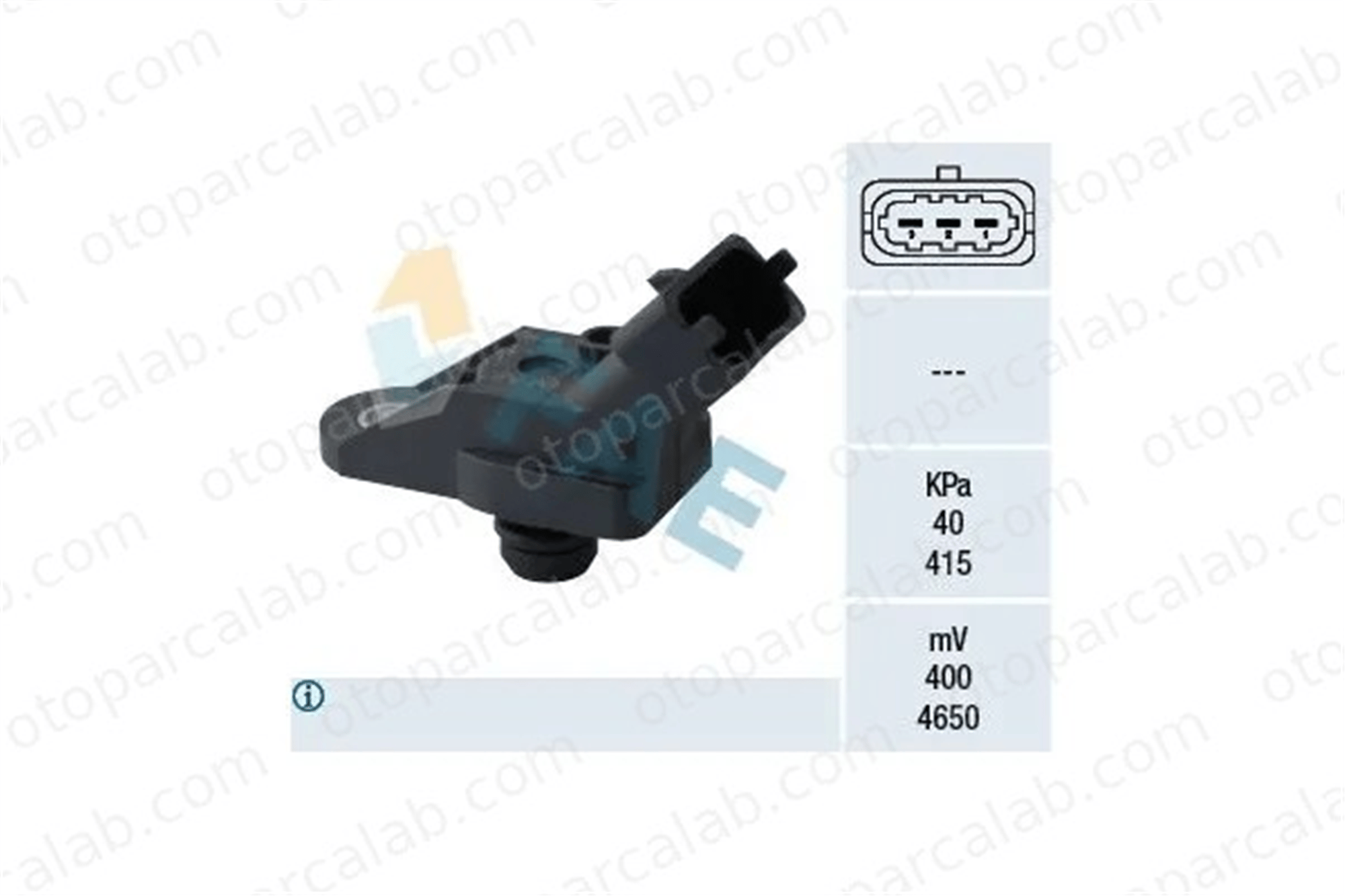 ZEGEN ZMPS1090 MAP Sensörü BMW 5 5 Touring 13327785354 93171659