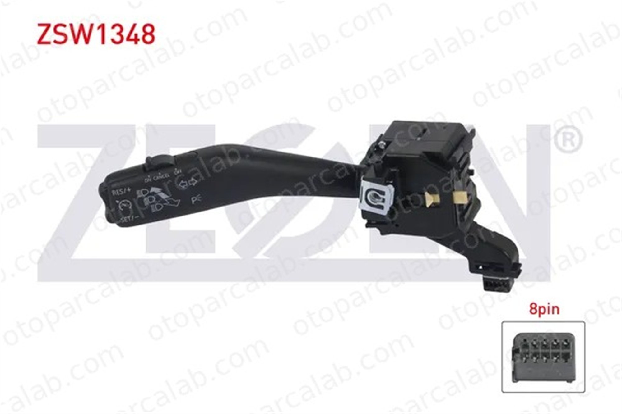 ZEGEN ZSW1348 Far Sinyal Kolu SKODA OCTAVIA II Combi VW GOLF V 1K0953513A 1K0953513A9B9