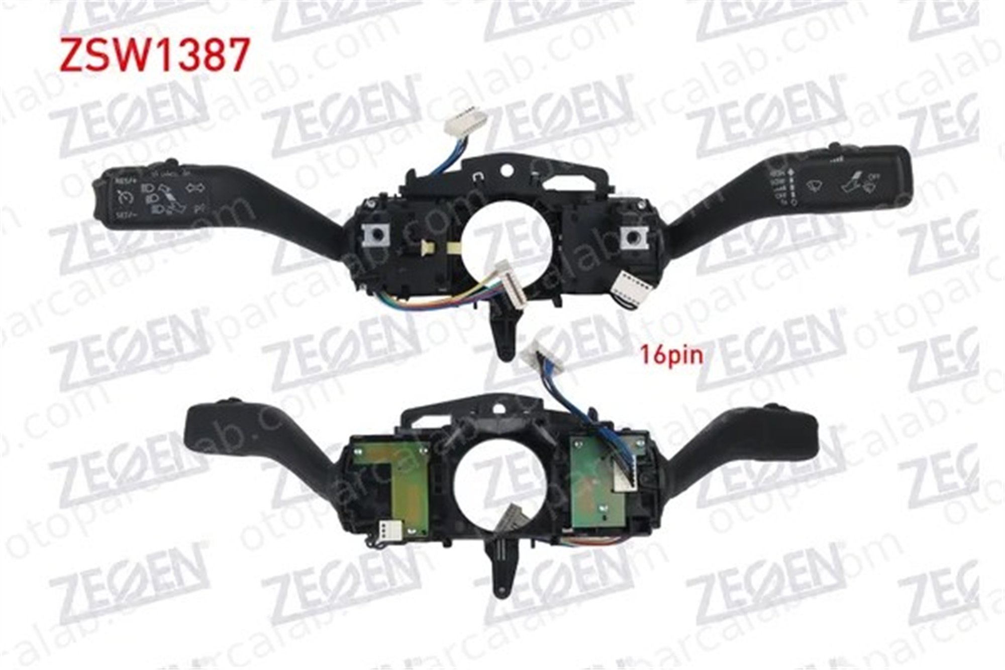 ZEGEN ZSW1387 Far Sinyal Kolu SKODA OCTAVIA II Combi VW GOLF VI 1K5953513K 1K5953507T