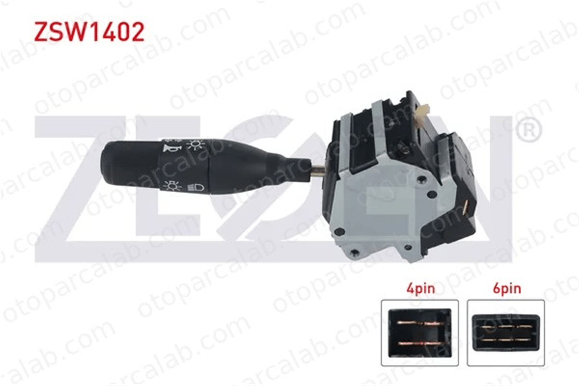 ZEGEN ZSW1402 Far Sinyal Kolu RENAULT CLIO I 19 II Chamade 7700803537 7700842114
