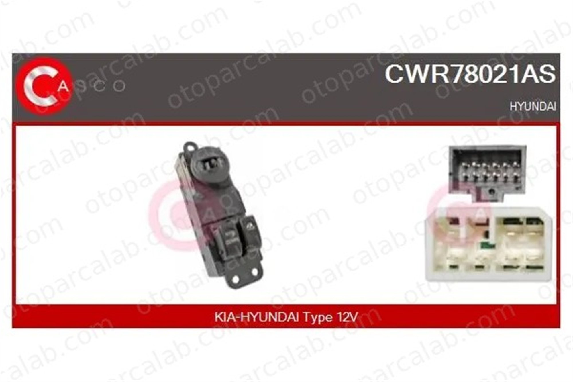 ZEGEN ZSW1551 Cam Açma Düğmesi Ön Sağ HYUNDAI H-1 / STAREX Minibüs/Otobüs 935704A000 935704A000LK