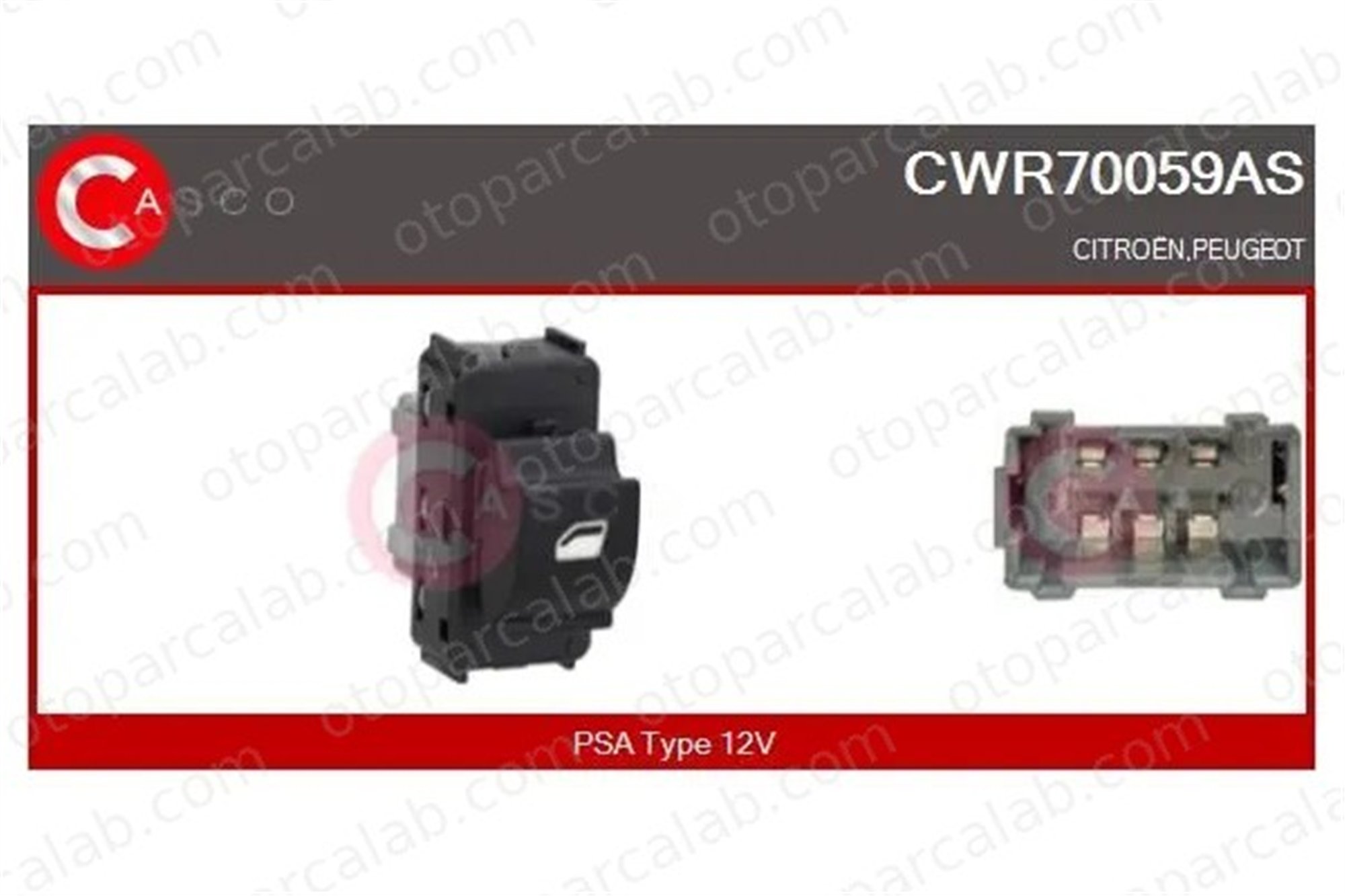 ZEGEN ZSW1713 Cam Açma Düğmesi Ön Sağ CITROËN C3 AIRCROSS II C3 III 98016307ZD