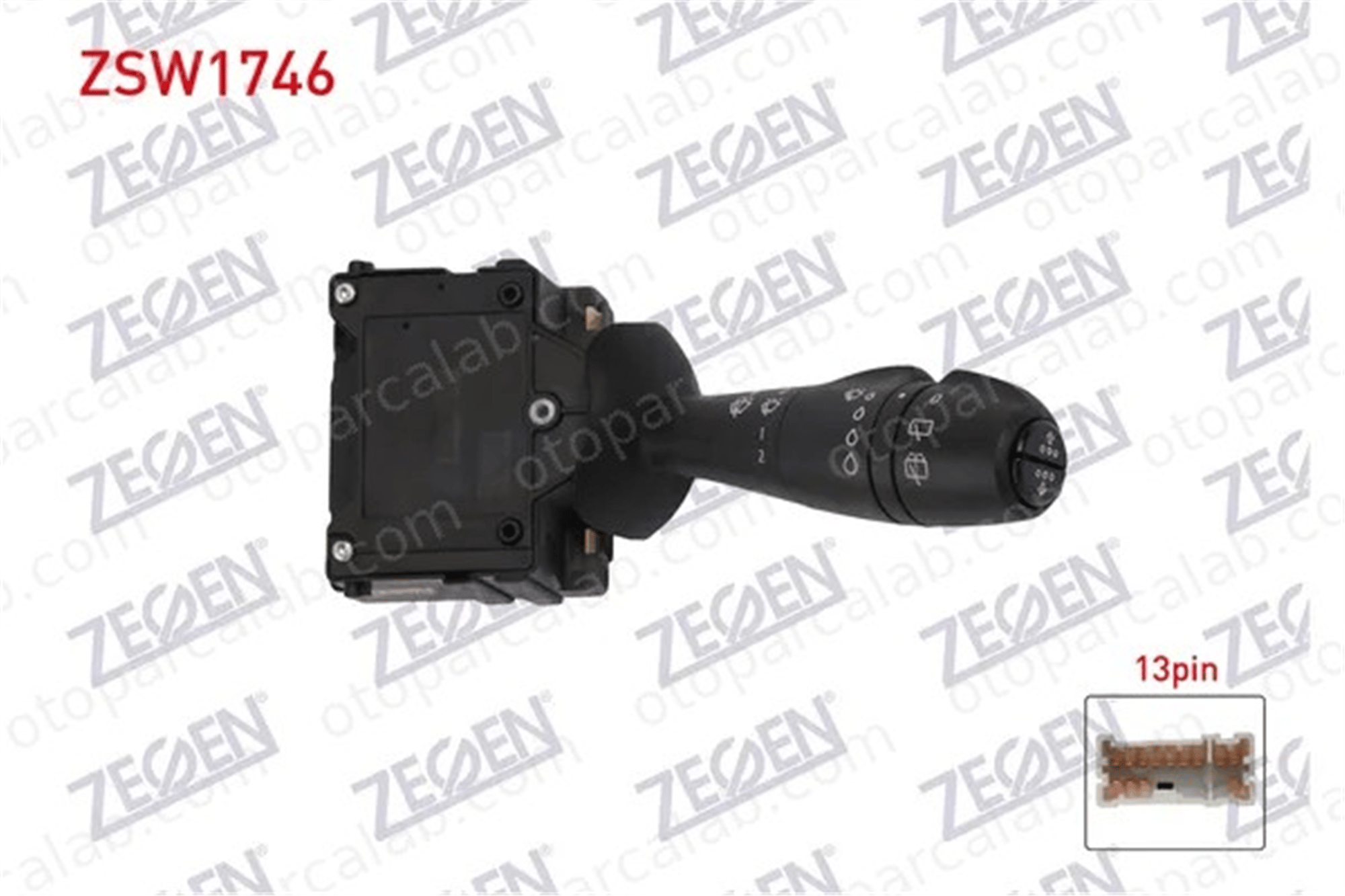 ZEGEN ZSW1746 Silecek Kumanda Kolu RENAULT CLIO IV Grandtour TRAFIC III Minibüs/Otobüs 8201168013