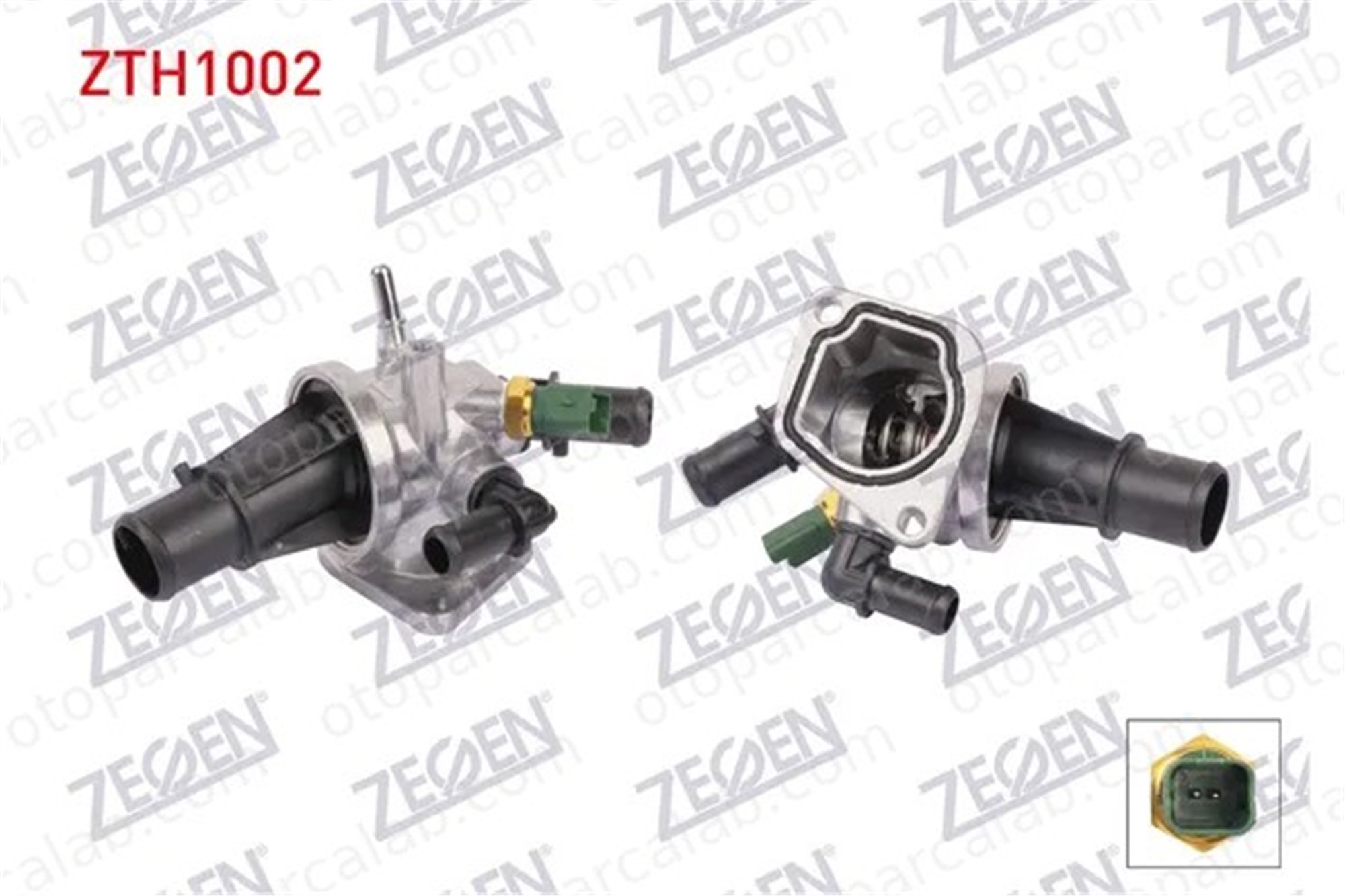 ZEGEN ZTH1002 Termostat Gövdesi OPEL AGILA COMBO Kasa/büyük limuzin 1338841 1538707