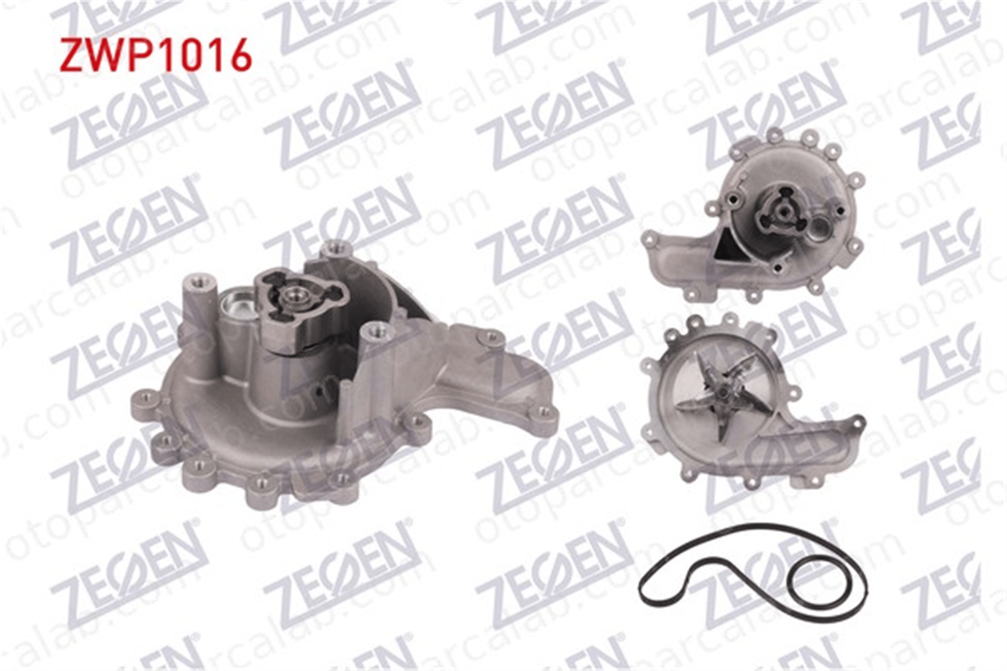 ZEGEN ZWP1016 Devirdaim Su Pompası FORD TRANSIT Minibüs/Otobüs TRANSIT Panelvan/Van 1201H6 1372336