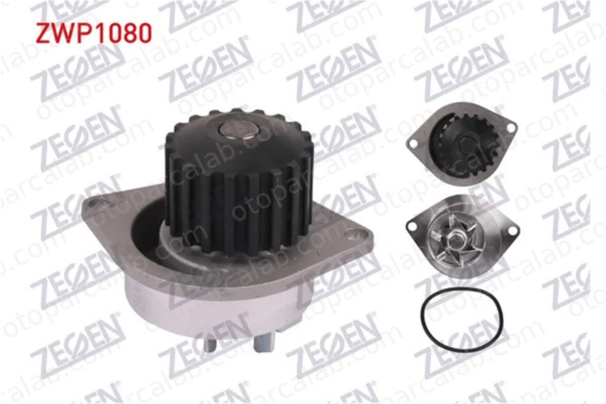ZEGEN ZWP1080 Devirdaim Su Pompası PEUGEOT 206 Hatchback 206 SW 1201A2 1201E5