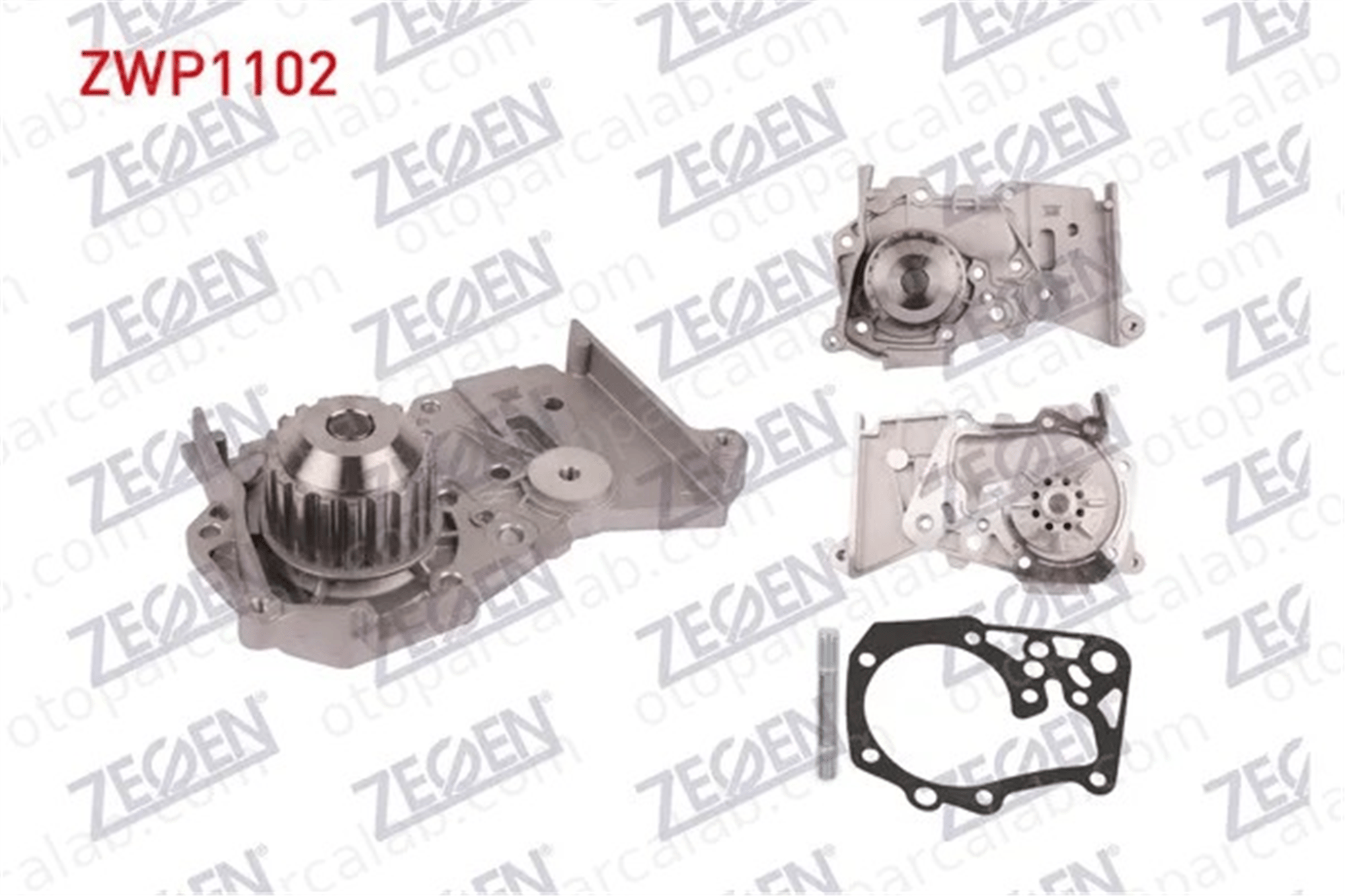 ZEGEN ZWP1102 Devirdaim Su Pompası RENAULT SANDERO/STEPWAY I DACIA SANDERO 2101000Q0F 21010