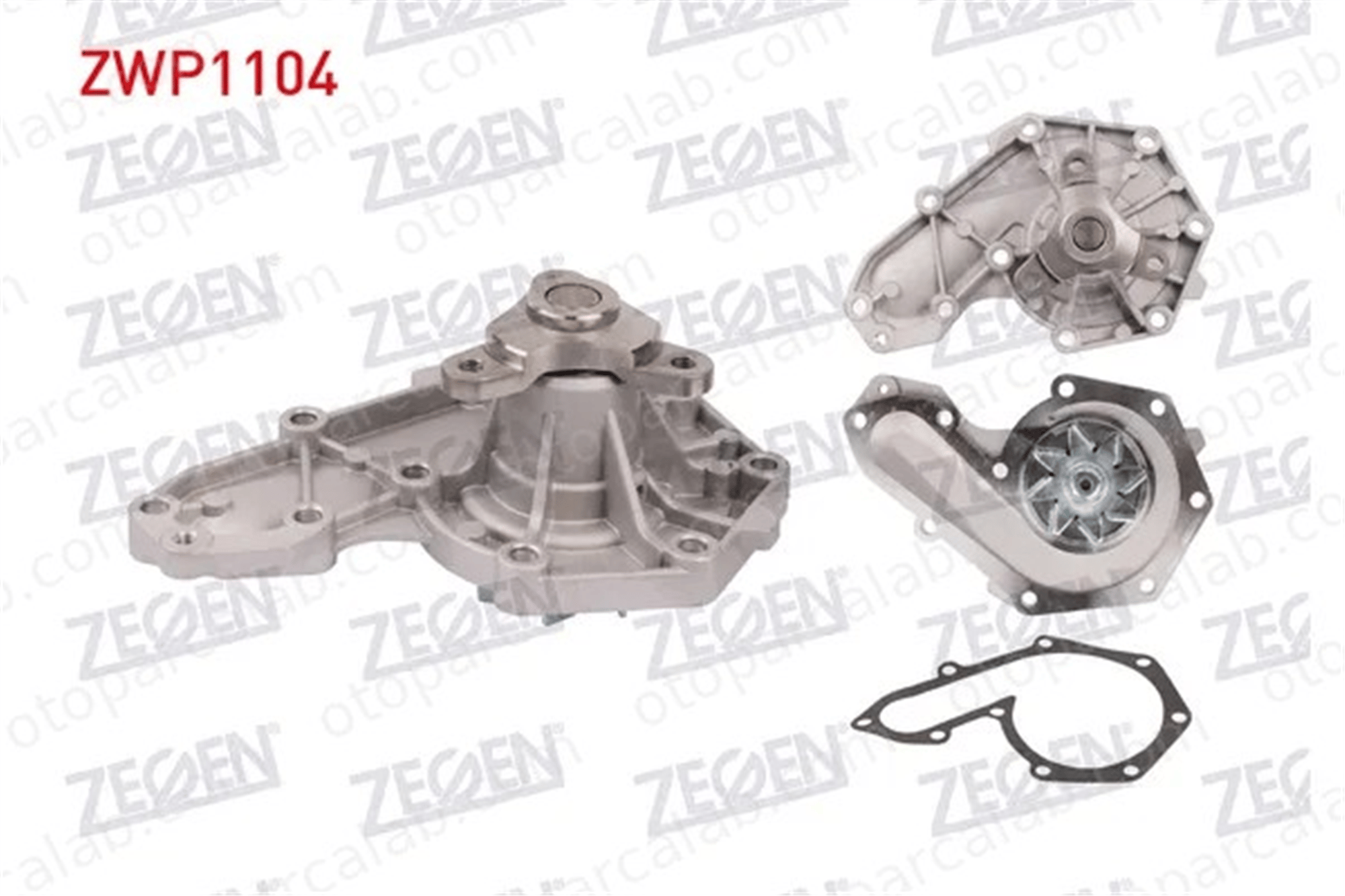 ZEGEN ZWP1104 Devirdaim Su Pompası VOLVO 440 RENAULT MEGANE I 210107370R 4409162