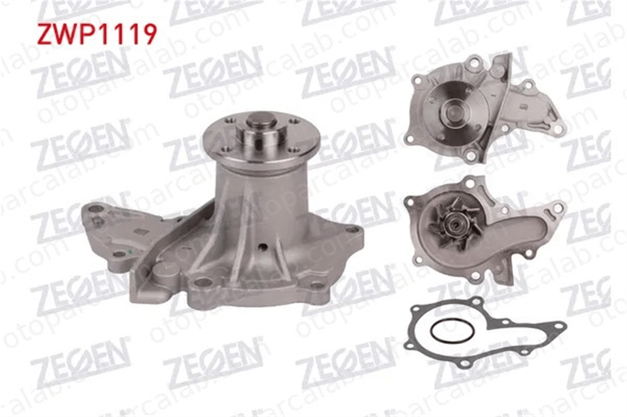 ZEGEN ZWP1119 Devirdaim Su Pompası TOYOTA COROLLA Compact CARINA E VI 1610019255 1610019295