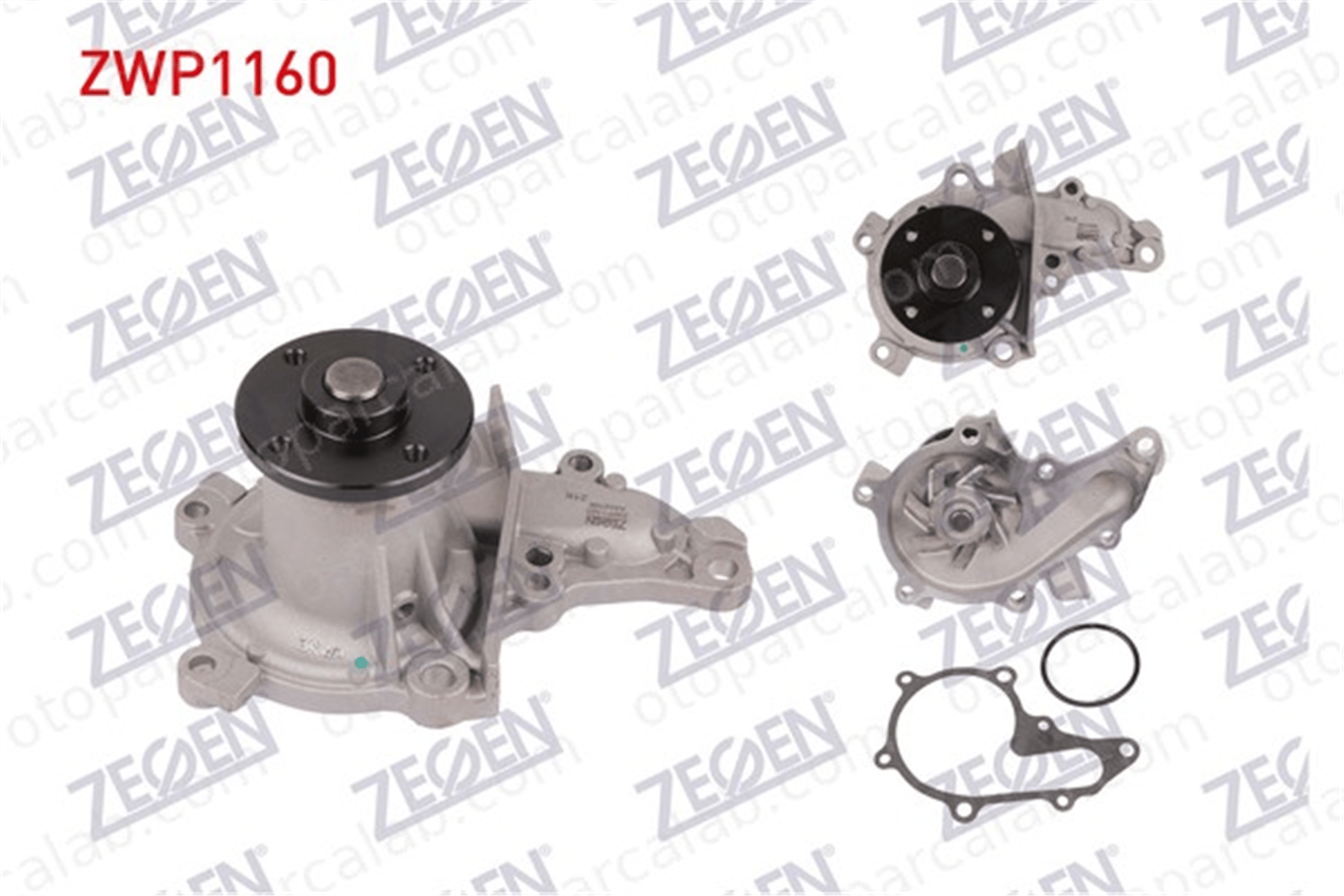 ZEGEN ZWP1160 Devirdaim Su Pompası TOYOTA CARINA E VI CARINA E VI Sedan 1610009050 1610009051