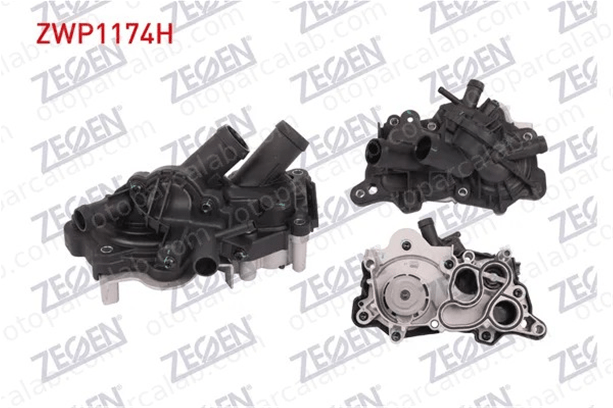 ZEGEN ZWP1174H Devirdaim Su Pompası SEAT IBIZA V VW POLO VI 4C121004F 4C121004J