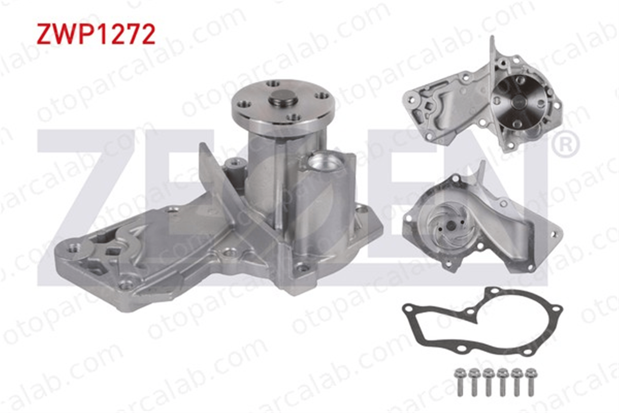 ZEGEN ZWP1272 Devirdaim Su Pompası FORD KUGA II VOLVO V40 Hatchback 1406479 1420294