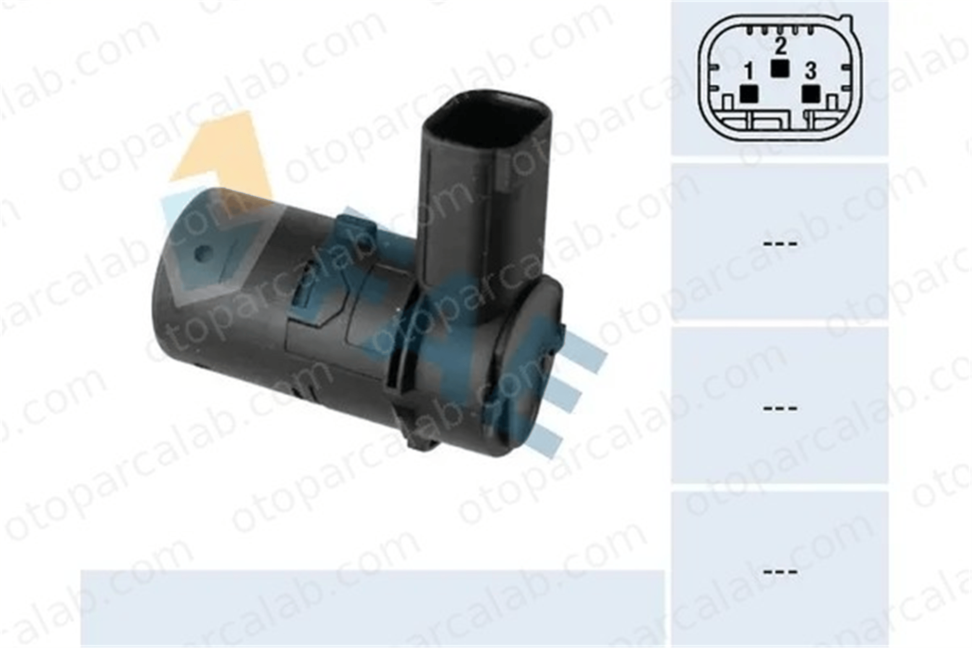 ZENON PE2284 Park Sensörü CITROËN C4 I C4 Coupe 6590H1 9652965177