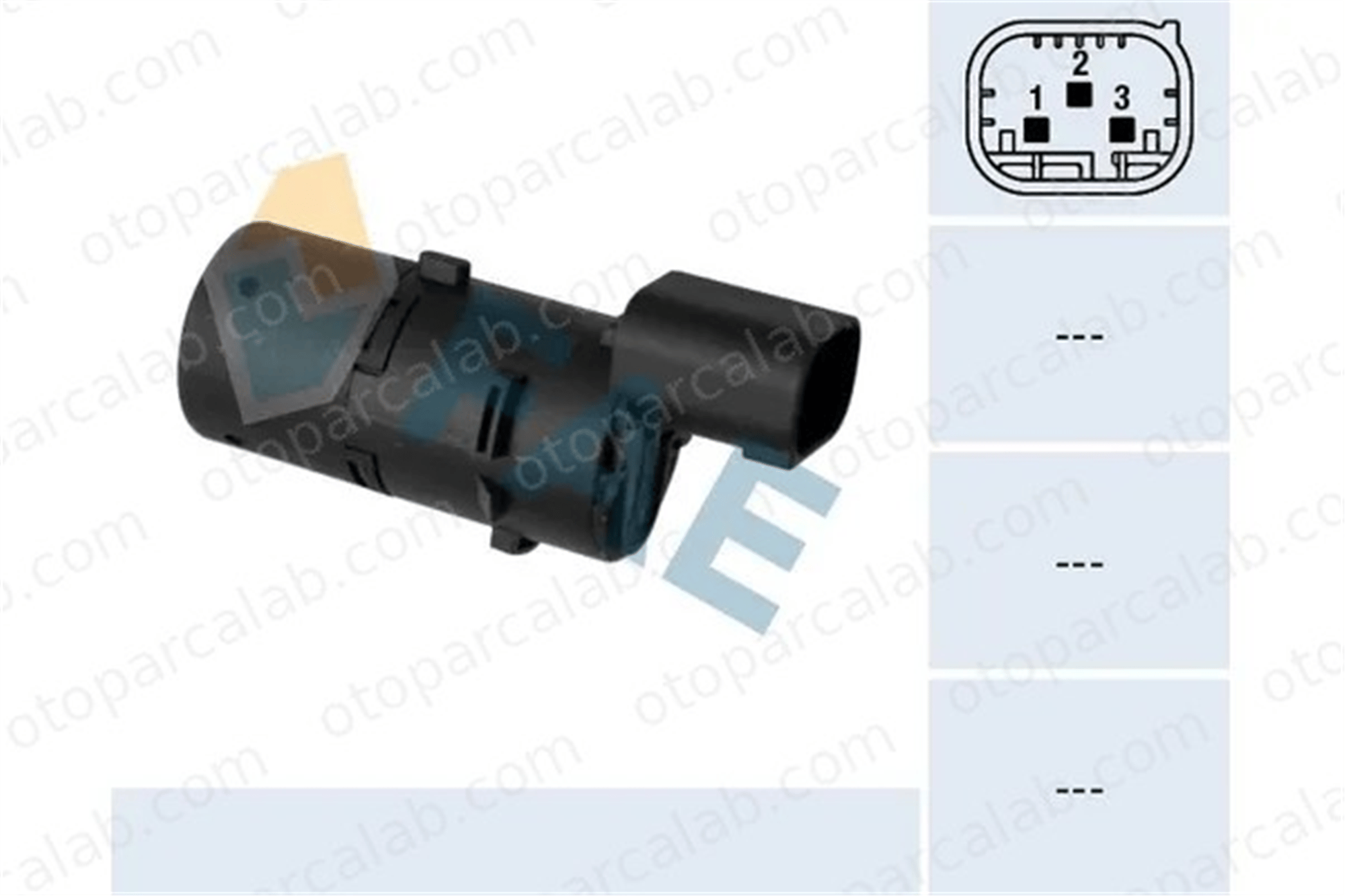 ZENON PE2287 Park Sensörü CITROËN C8 BERLINGO / BERLINGO FIRST Kasa/büyük limuzin 9646244777