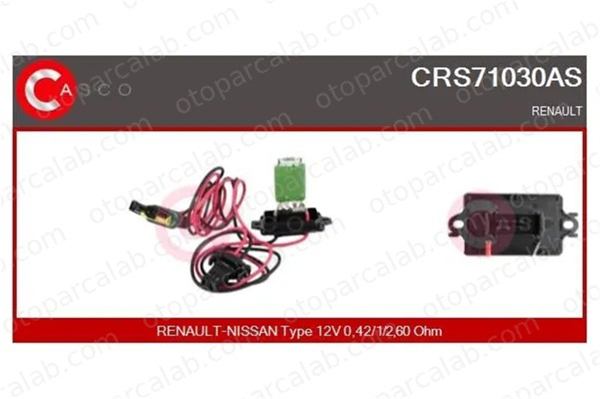 ZENON RN8668 Kalorifer Rezistansı RENAULT CLIO III MODUS / GRAND MODUS 7701209803 770106000