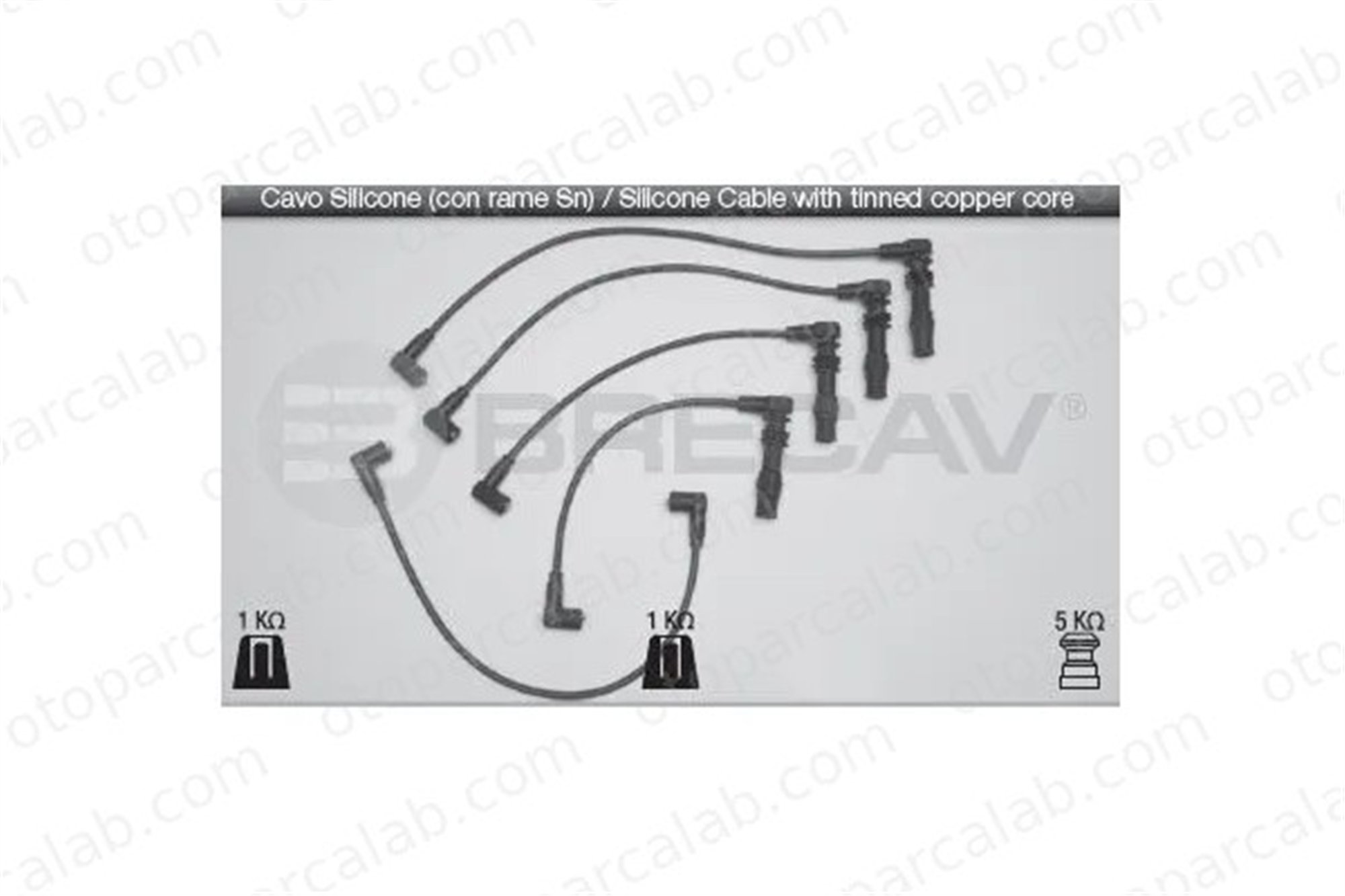ZETEX ZX2996 Buji Kablosu SEAT CORDOBA IBIZA II N10418502 N10418501