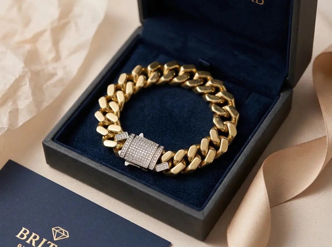 24K VIP Taşlı Gurmet Bileklik 