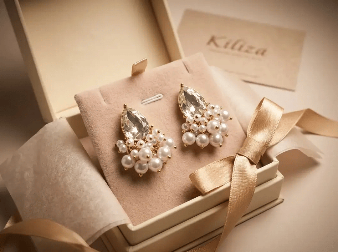 Çelik Pearl Royale Küpe