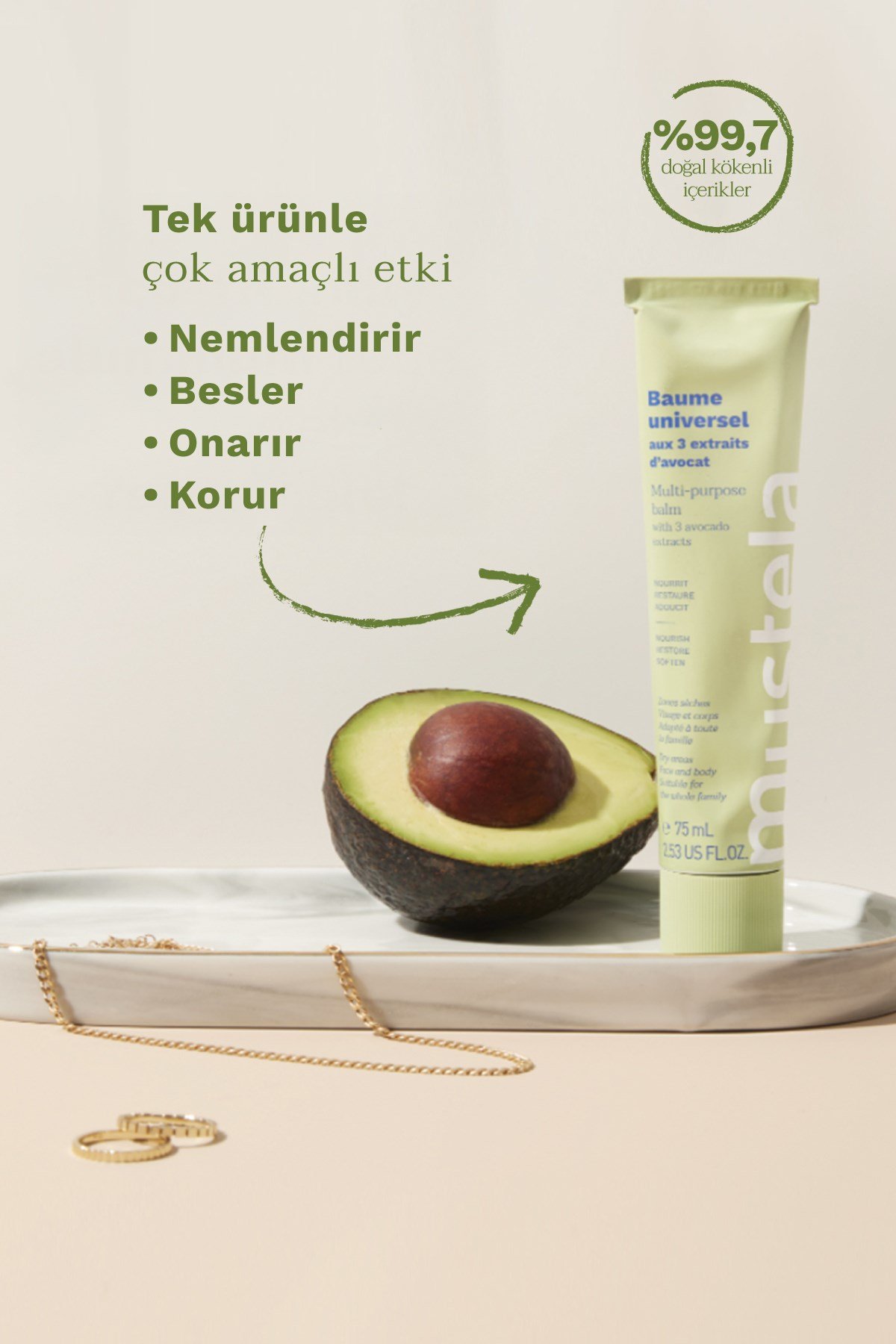 3 Etkili Avakado Balsam 75ml