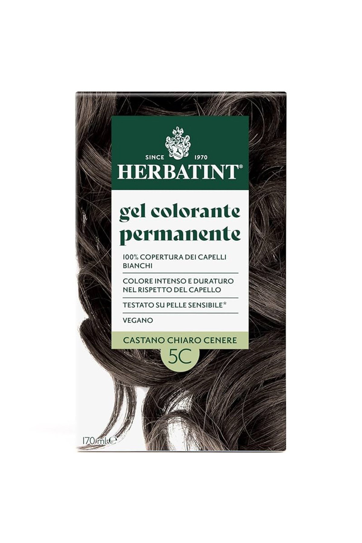 5c Light Ash Chestnut (AÇIK KÜLLÜ KESTANE) 150 ml Bitkisel Saç Boyası