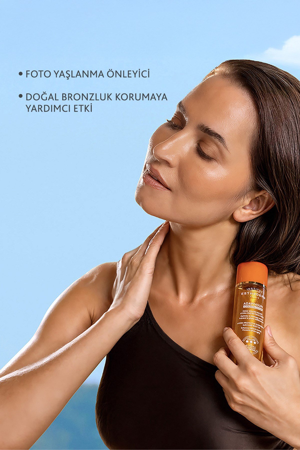 Adaptasun Hydra-Protective Golden Glow Sun Care Body Oil Işıltılı Spf Vücut Yağı 125 Ml