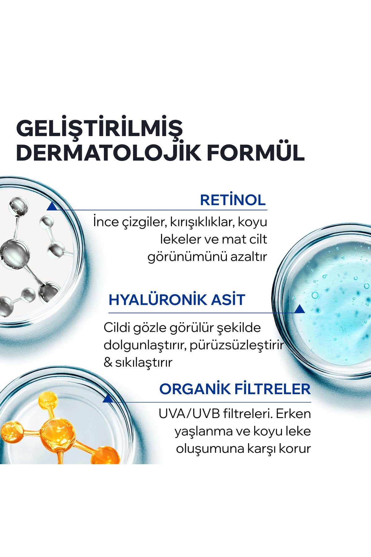 AGE LIFT Retinol ve Hyalüronik Asit İçeren Yaşlanma Karşıtı SPF30 Yüz Kremi 40 ml