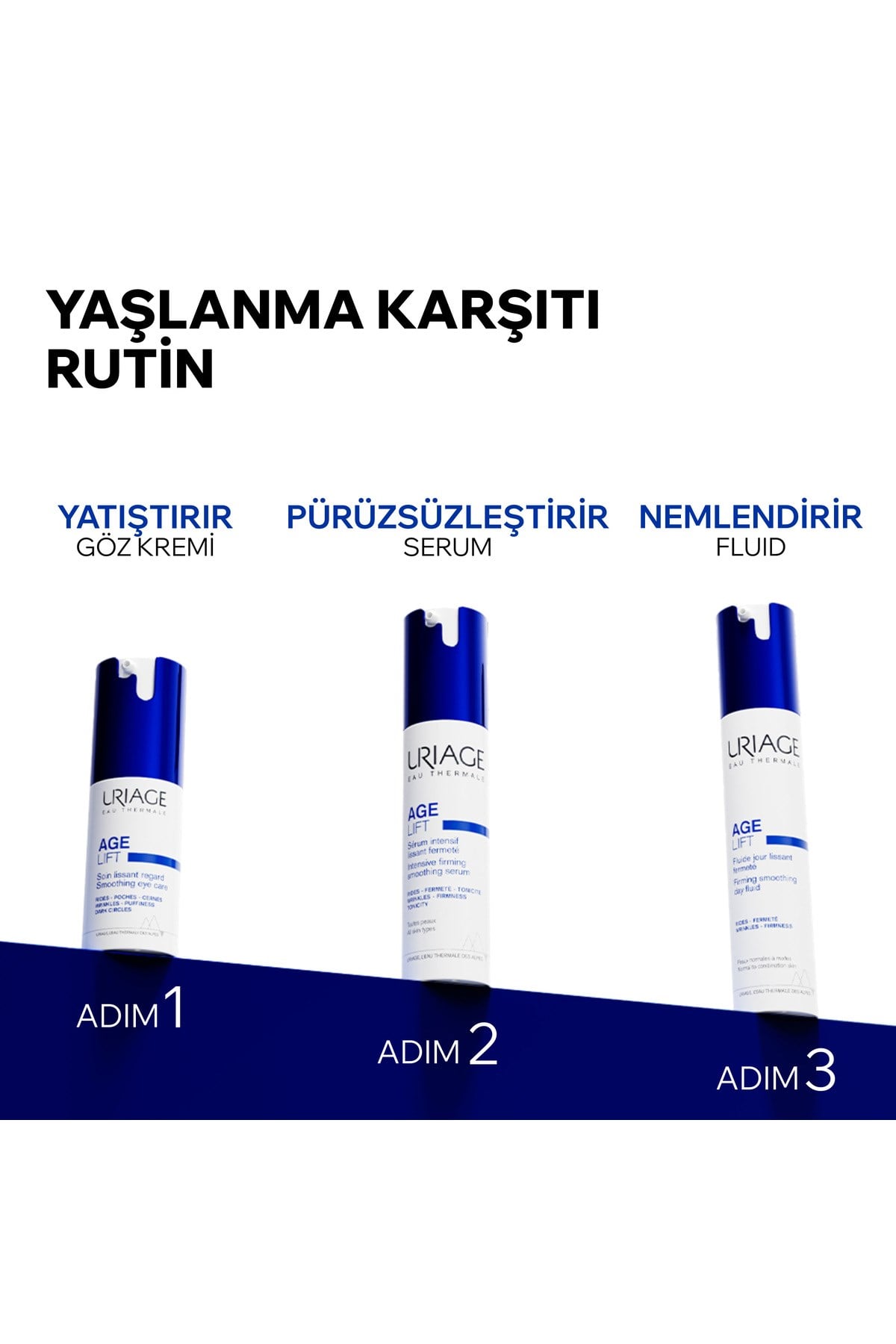 AGE LIFT Retinol ve Hyalüronik Asit İçeren Yaşlanma Karşıtı Fluid 40 ml